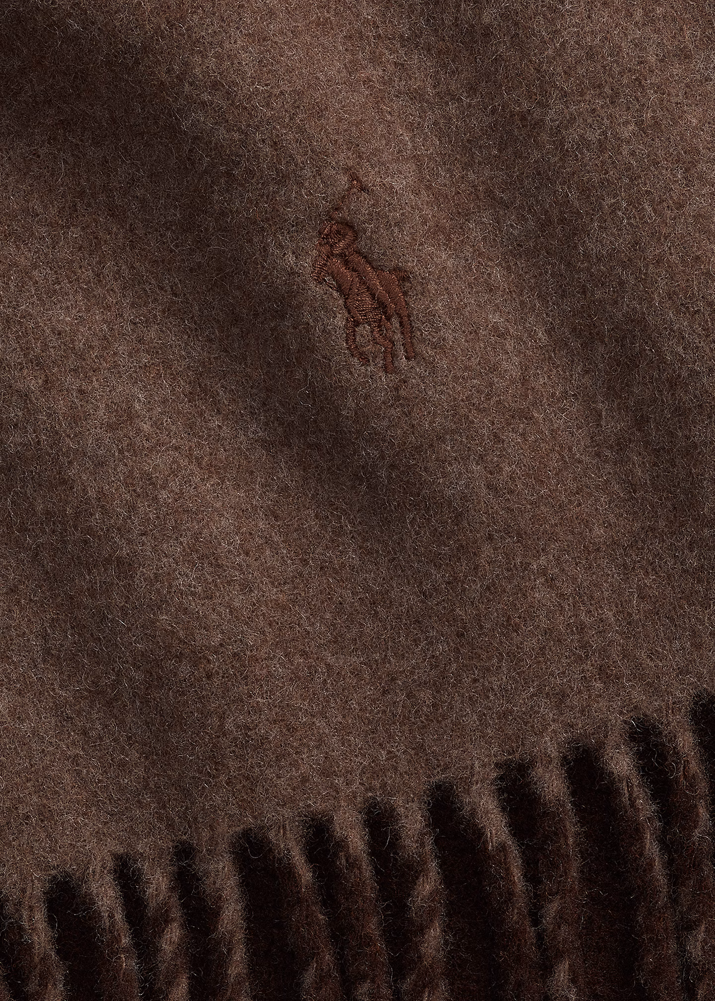 Wollschal mit Fransenbesatz - RALPH LAUREN OUTLET