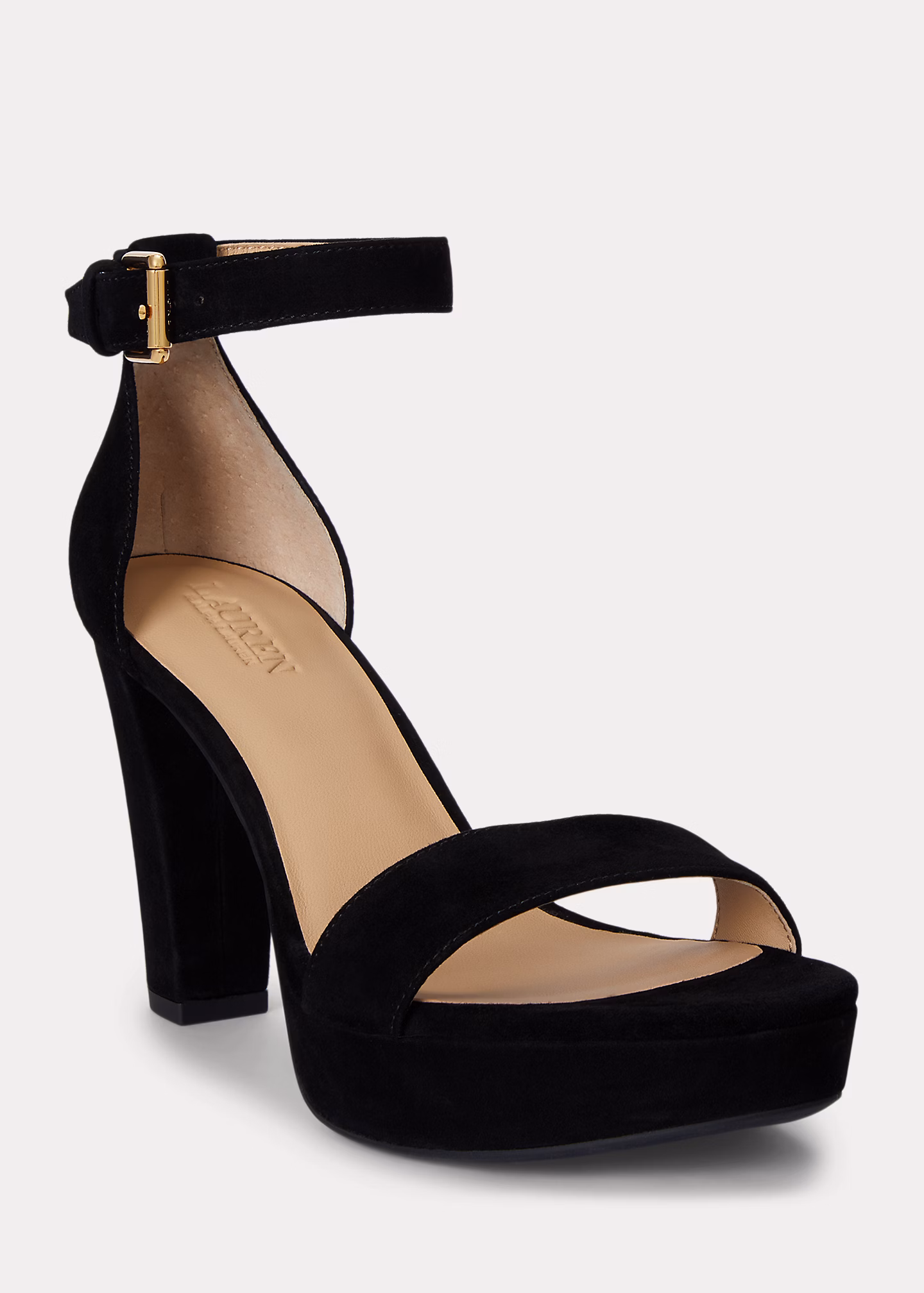 Plateausandale Sylvia aus Wildleder - RALPH LAUREN OUTLET