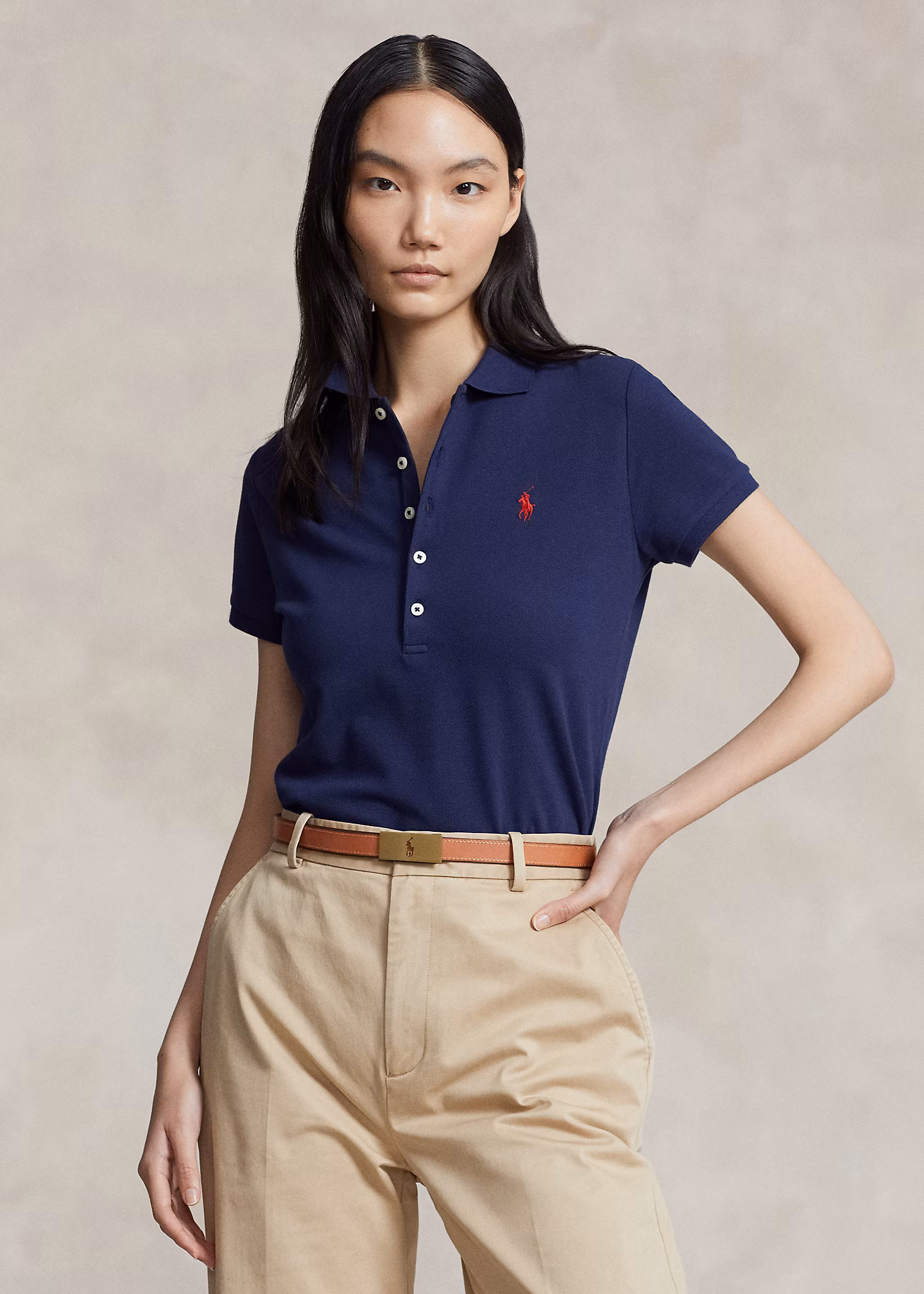 Slim-Fit Stretch-Poloshirt - RALPH LAUREN OUTLET