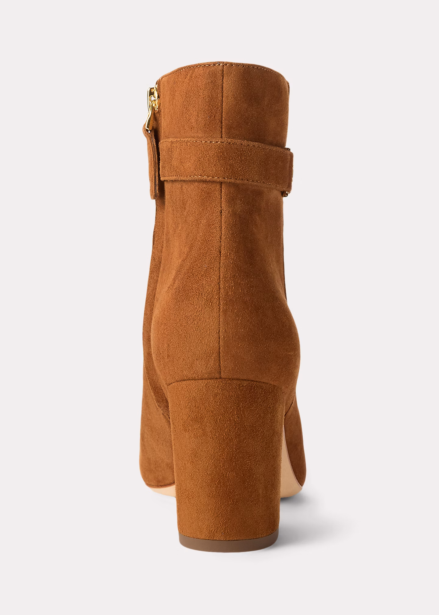 Wildleder-Stiefelette Kellie mit Absatz - RALPH LAUREN OUTLET