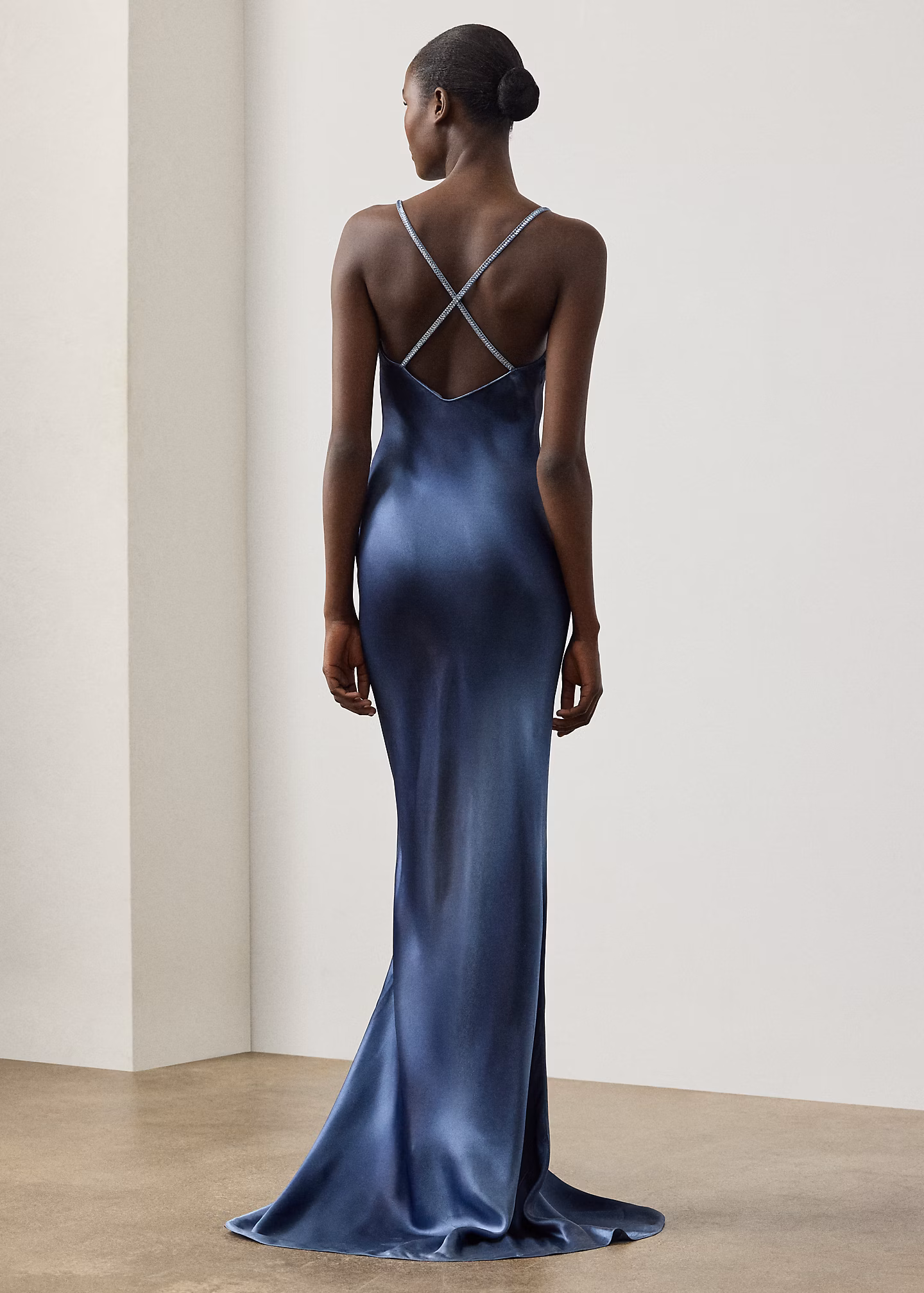 Abendkleid Autumn aus Charmeuse - RALPH LAUREN OUTLET