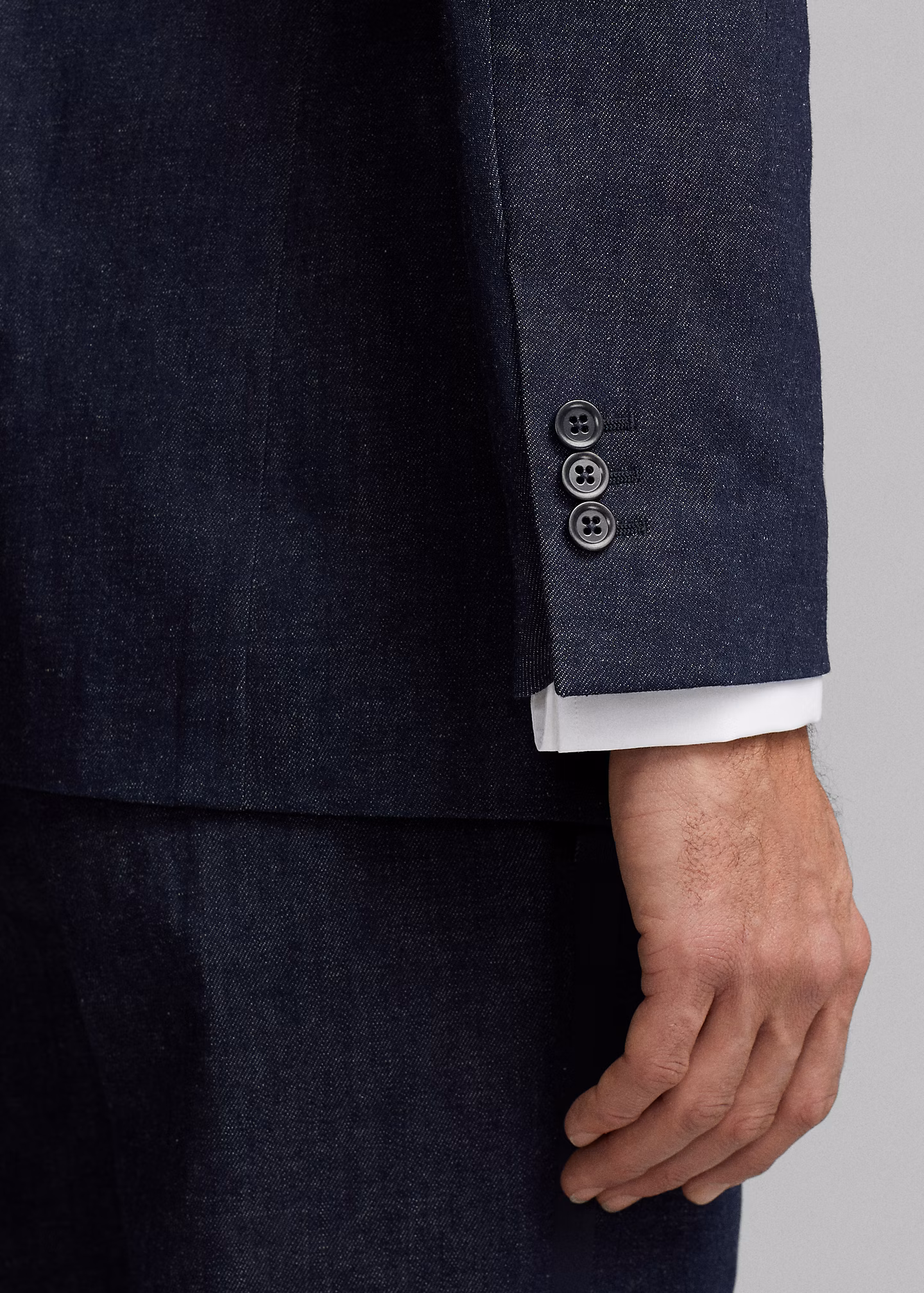 Denim-Smokingjacke in Indigo - RALPH LAUREN OUTLET