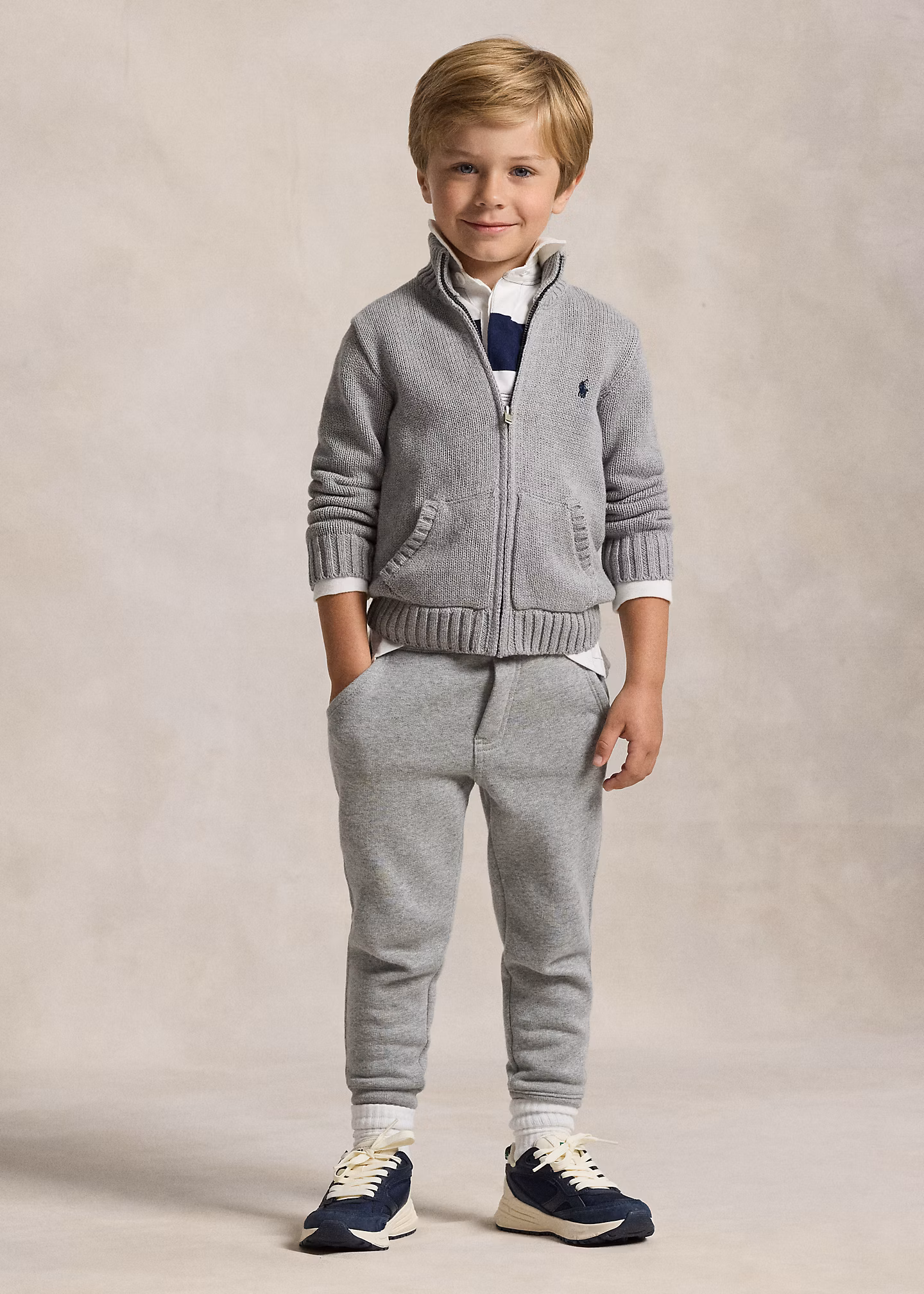 Baumwolljacke mit Reißverschluss - RALPH LAUREN OUTLET