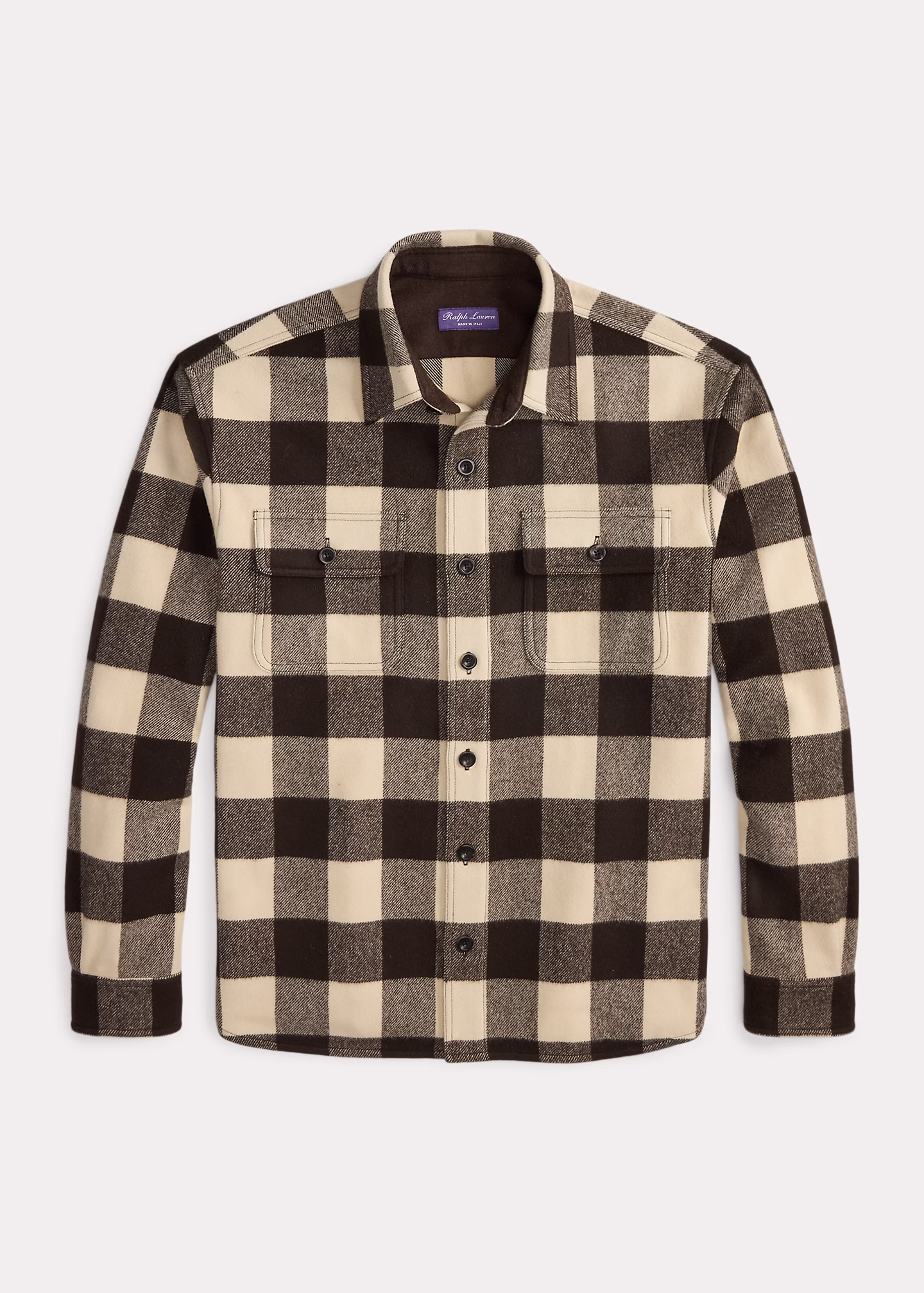 Wollhemd mit Buffalo-Karo - RALPH LAUREN OUTLET
