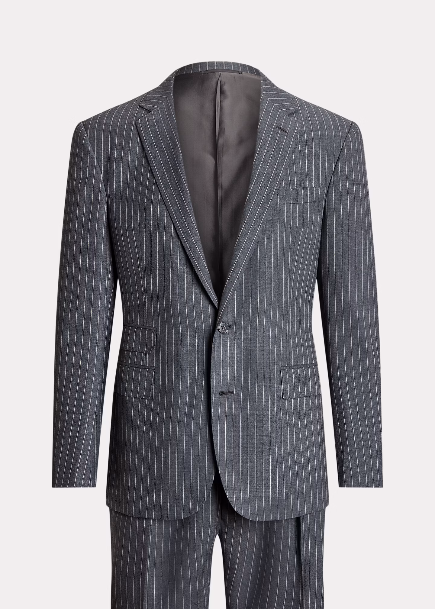 Handgefertigter Anzug aus Wollmischung - RALPH LAUREN OUTLET