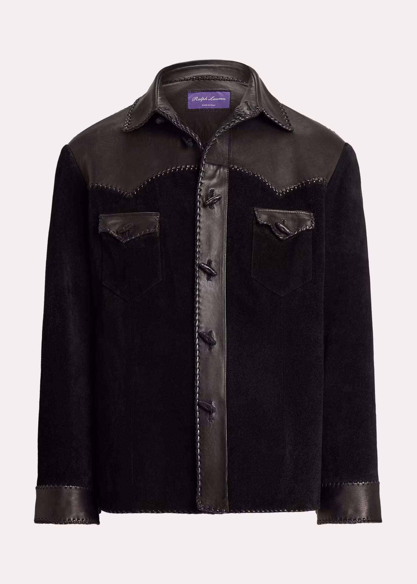 Westernhemdjacke aus Wildleder - RALPH LAUREN OUTLET