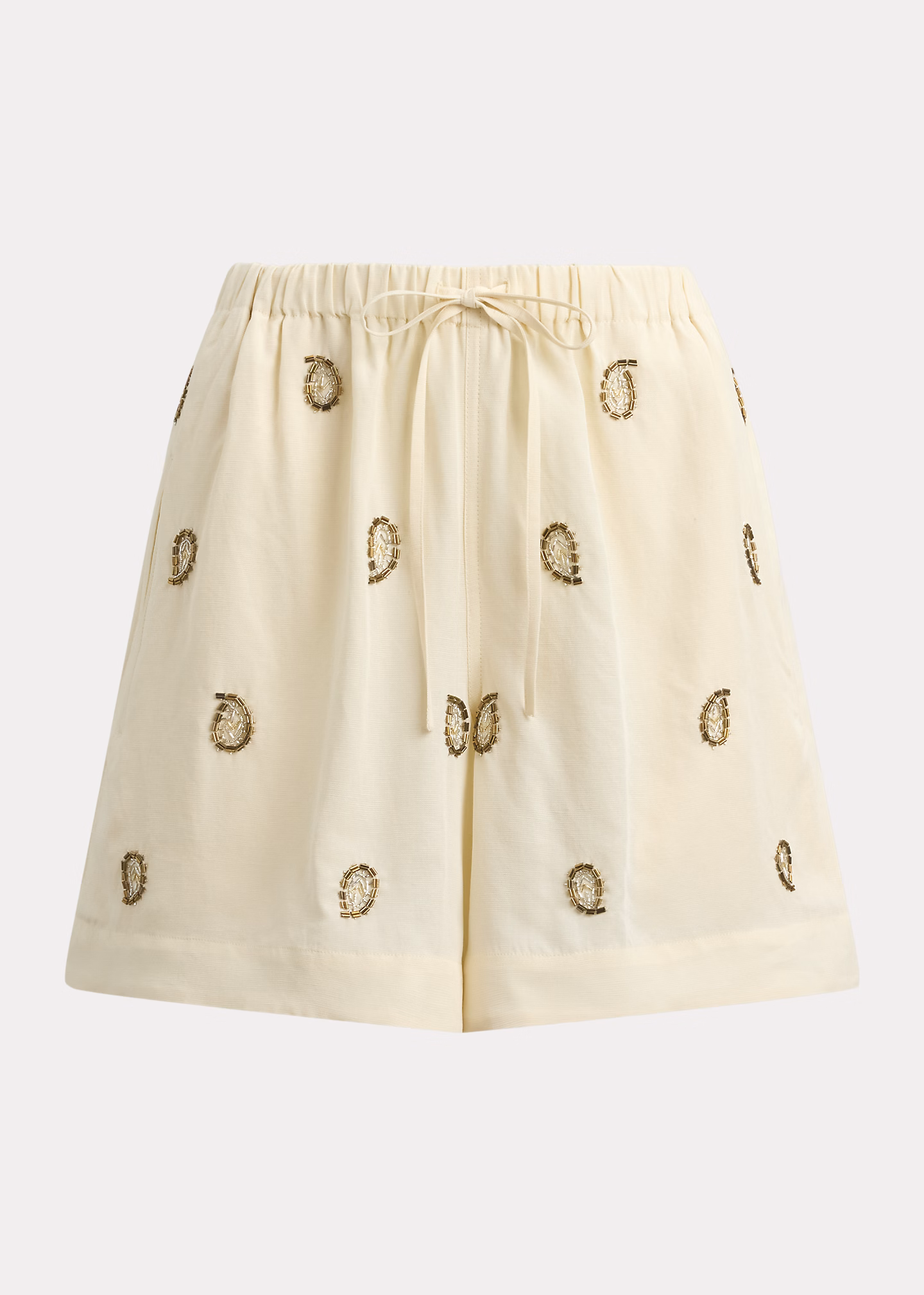Shorts mit perlenbesetztem Paisley-Motiv - RALPH LAUREN OUTLET