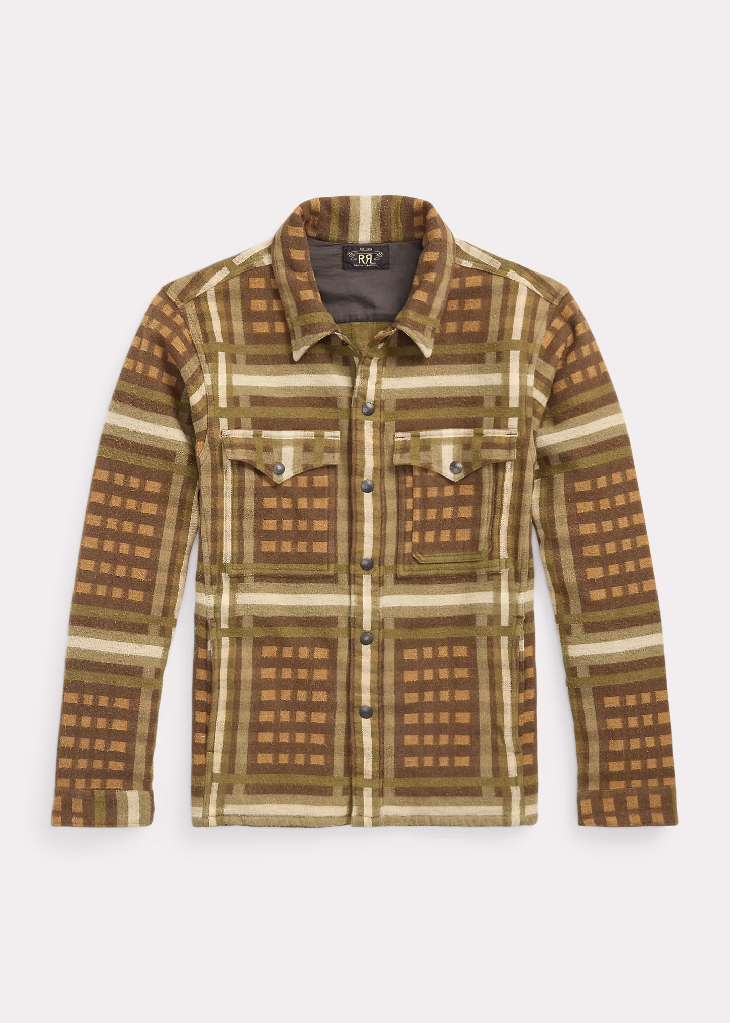 Gemusterte Jacquard-Hemdjacke - RALPH LAUREN OUTLET