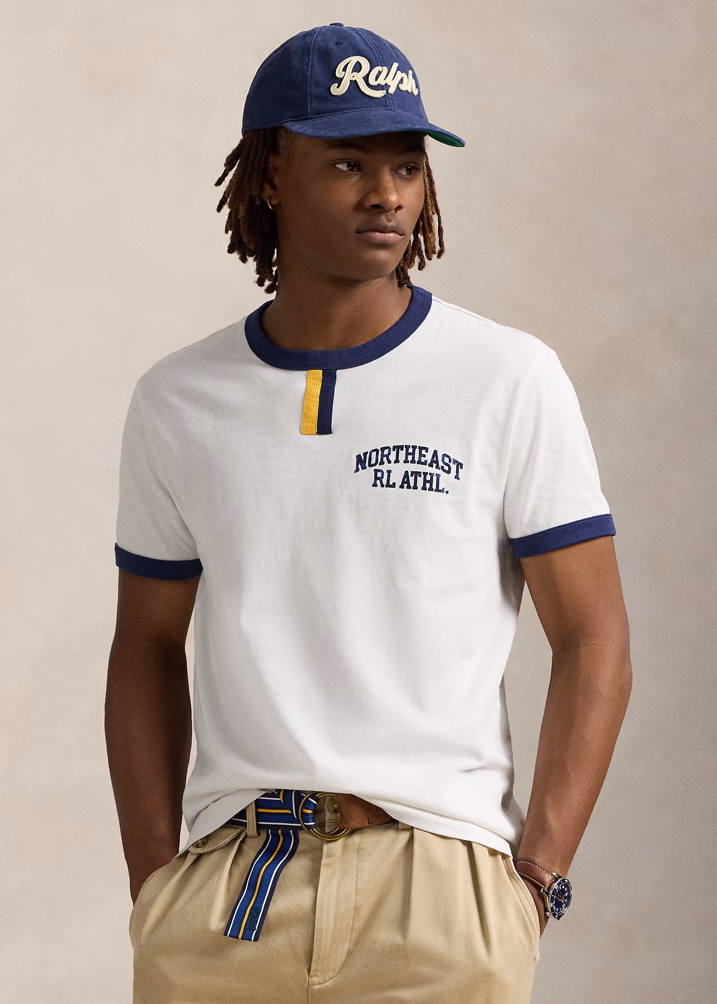 Standard-Fit Jersey-T-Shirt mit Grafik - RALPH LAUREN OUTLET
