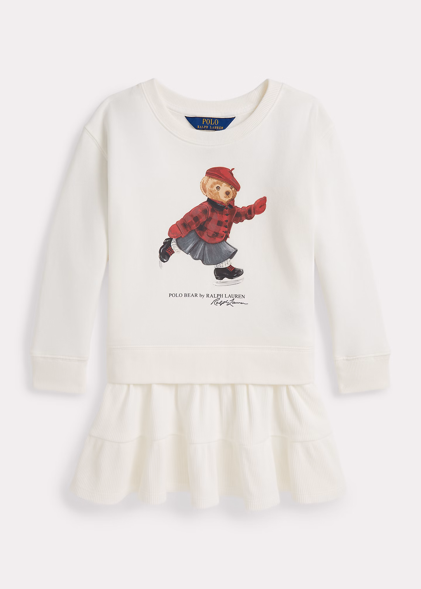 Fleecekleid mit Polo Bear - RALPH LAUREN OUTLET