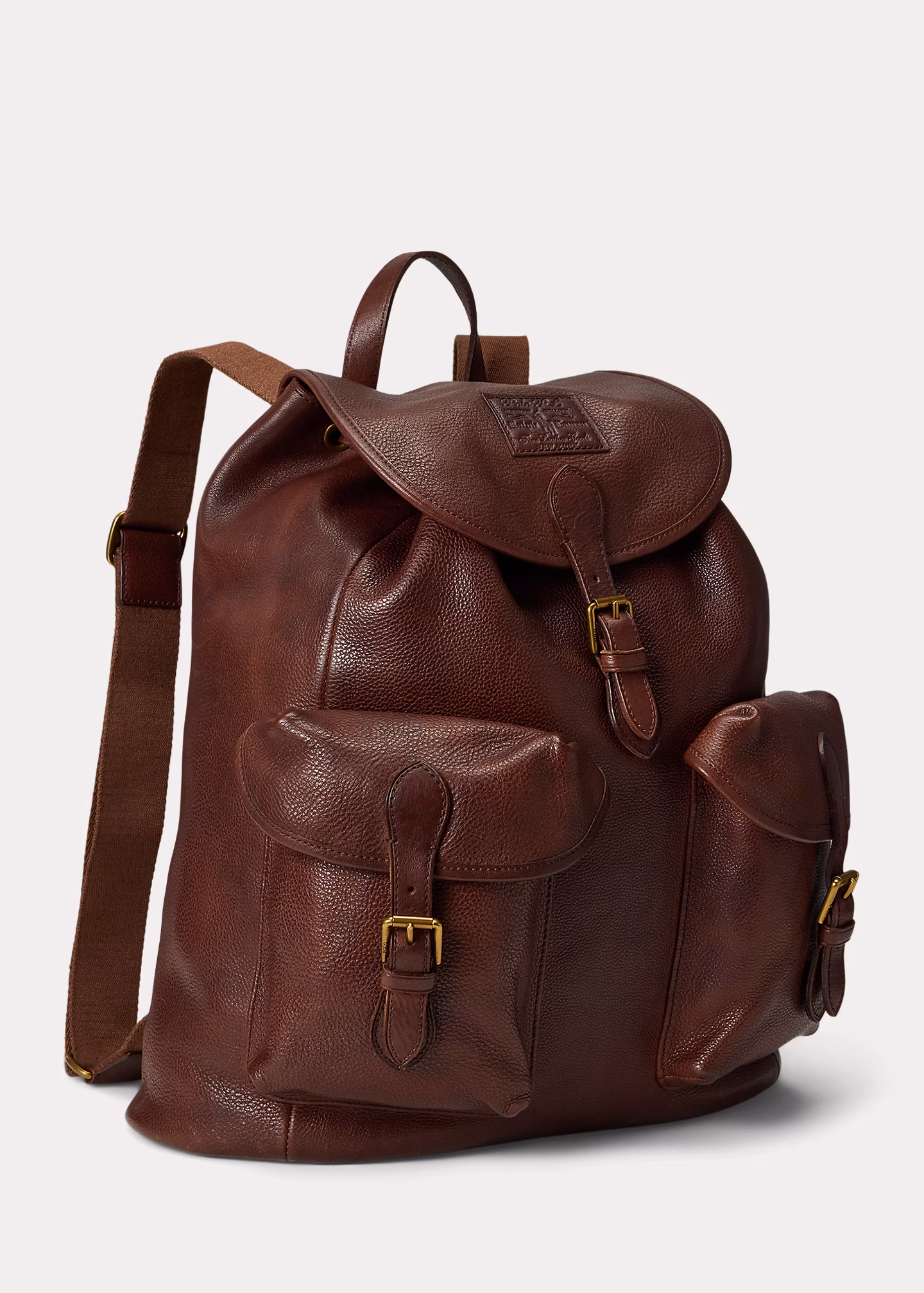 Traditioneller Lederrucksack - RALPH LAUREN OUTLET