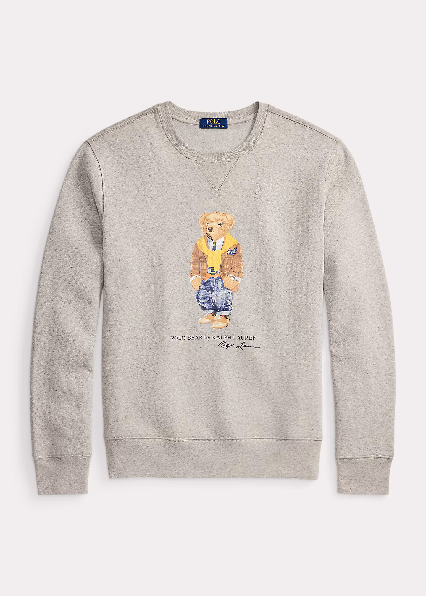 Fleece-Sweatshirt mit Polo Bear - RALPH LAUREN OUTLET