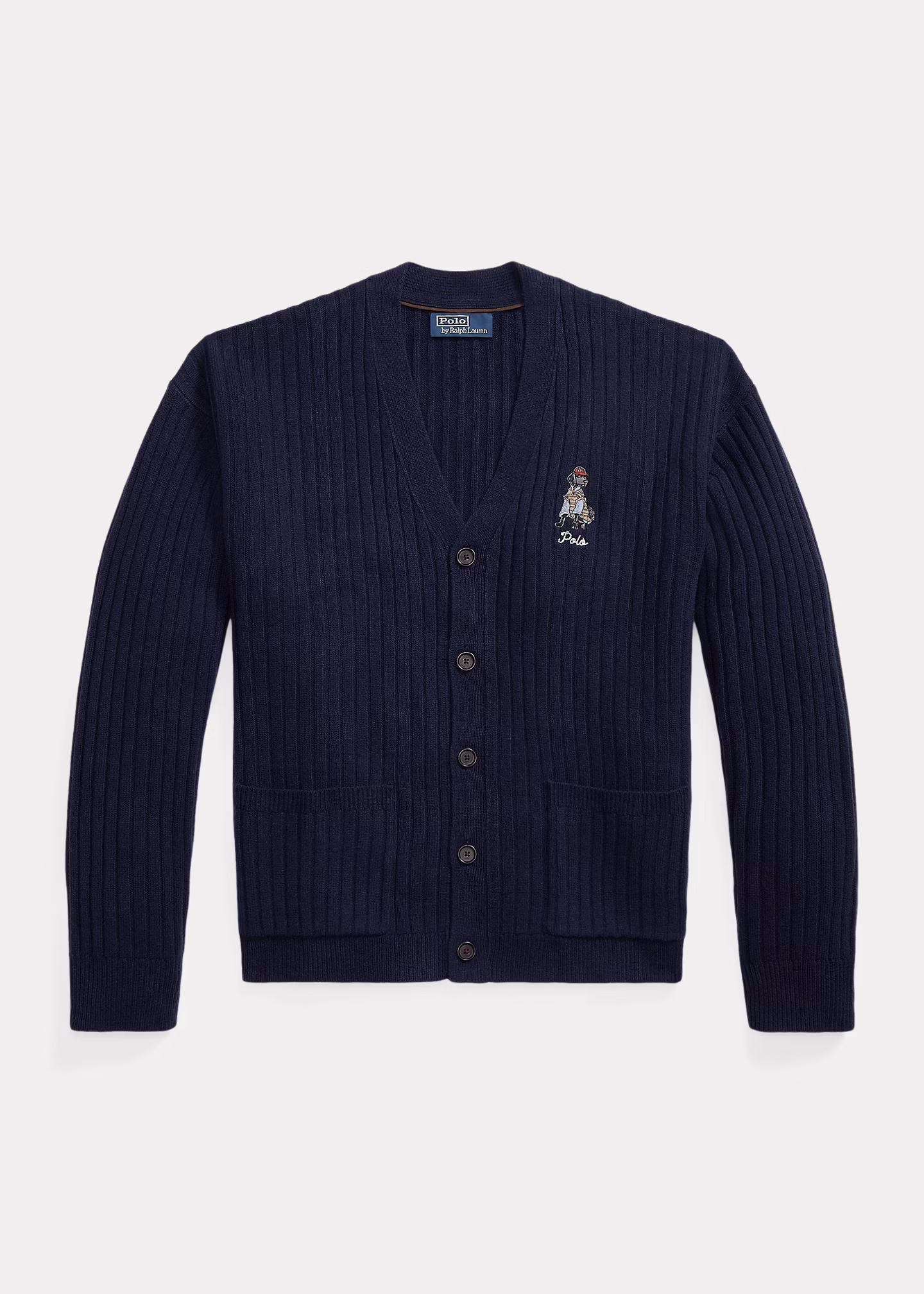 Big-Fit Wollstrickjacke mit Stickerei - RALPH LAUREN OUTLET