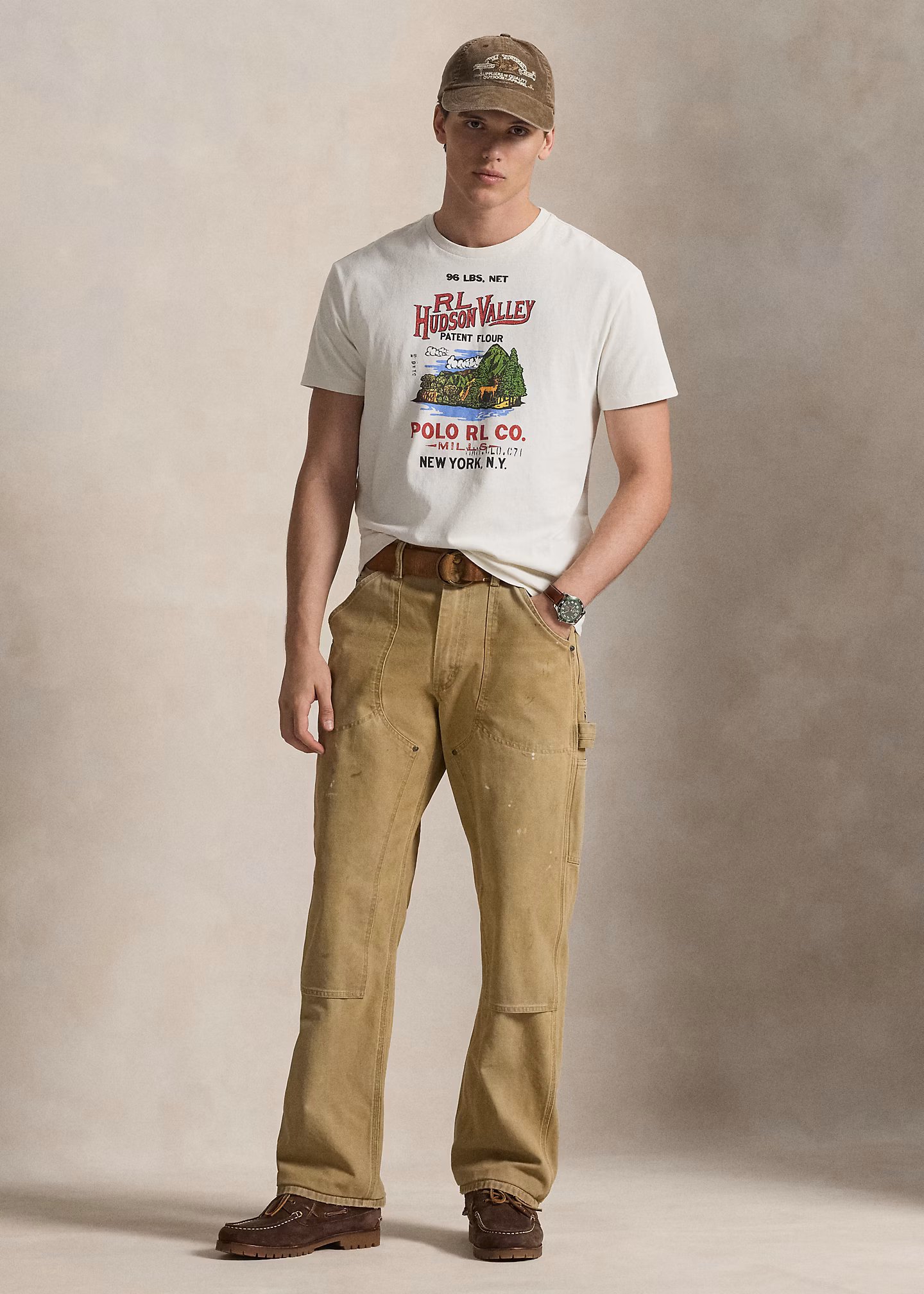 Classic-Fit Jersey-T-Shirt mit Grafik - RALPH LAUREN OUTLET