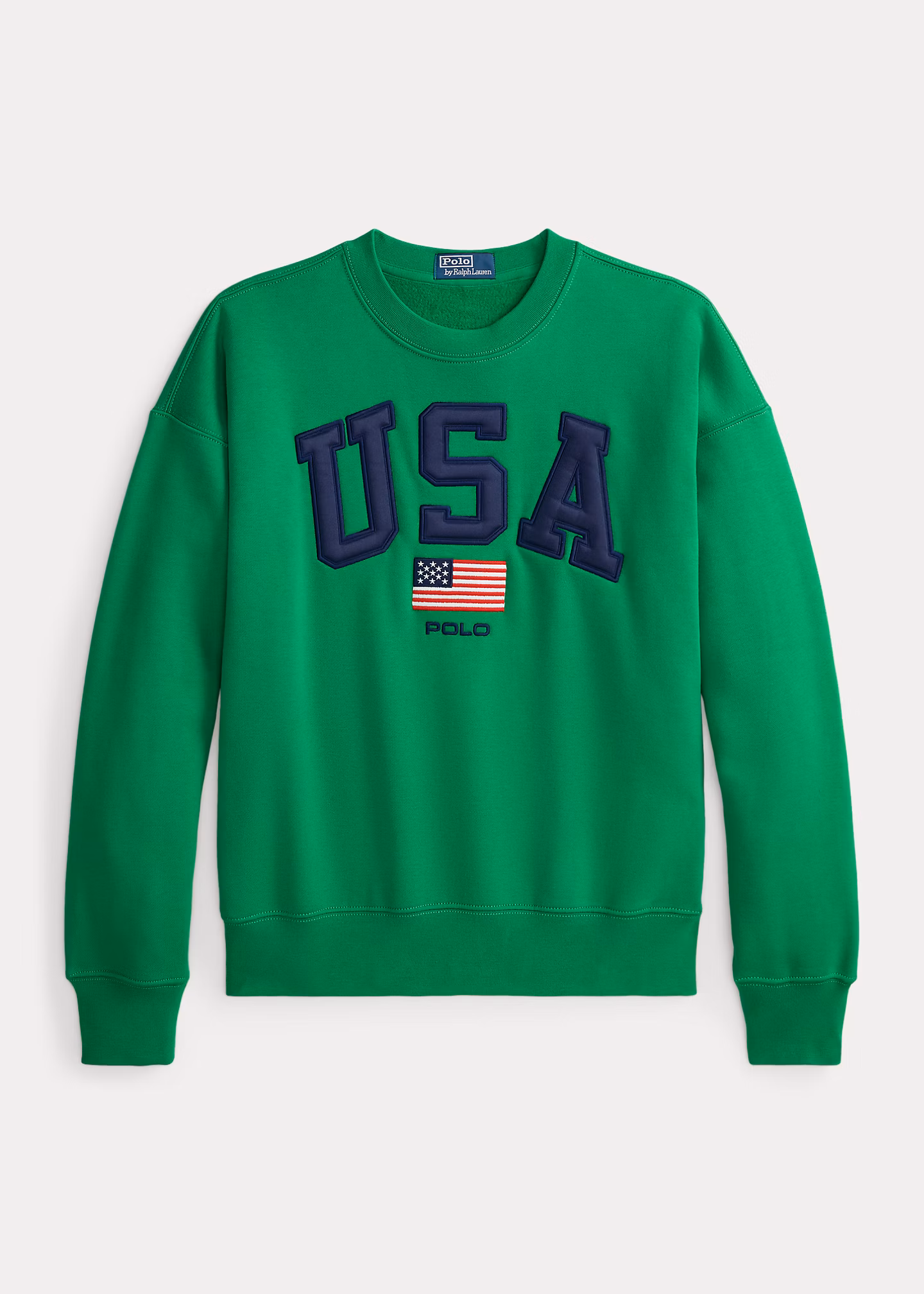 Vintage-Fit Sweatshirt mit US-Flagge - RALPH LAUREN OUTLET