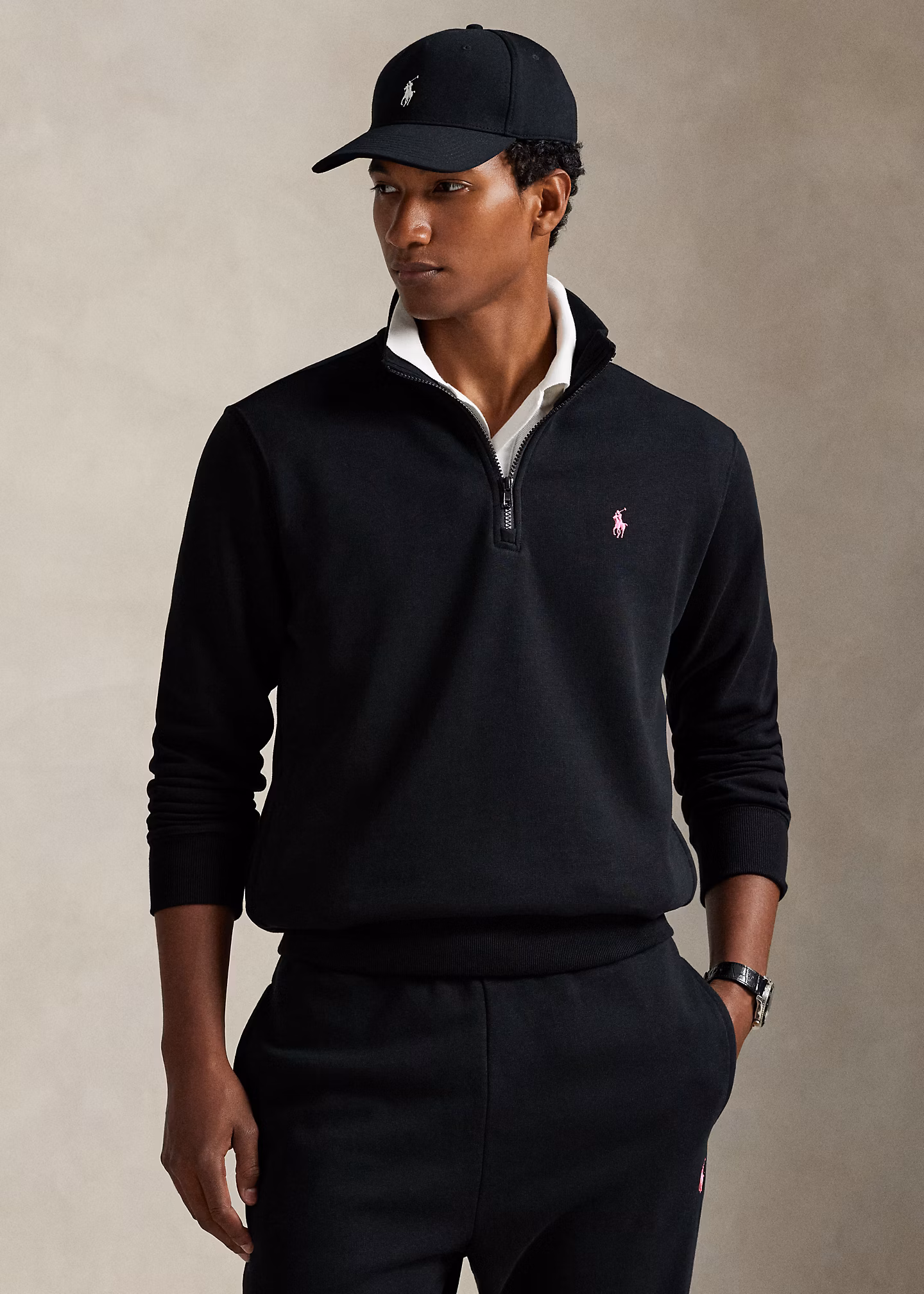 Relaxed-Fit Fleece-Sweatshirt Pink Pony - RALPH LAUREN OUTLET