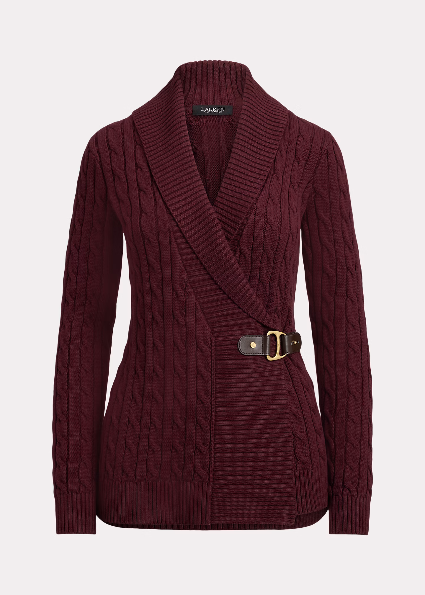 Baumwollpullover mit Schnallenakzent - RALPH LAUREN OUTLET