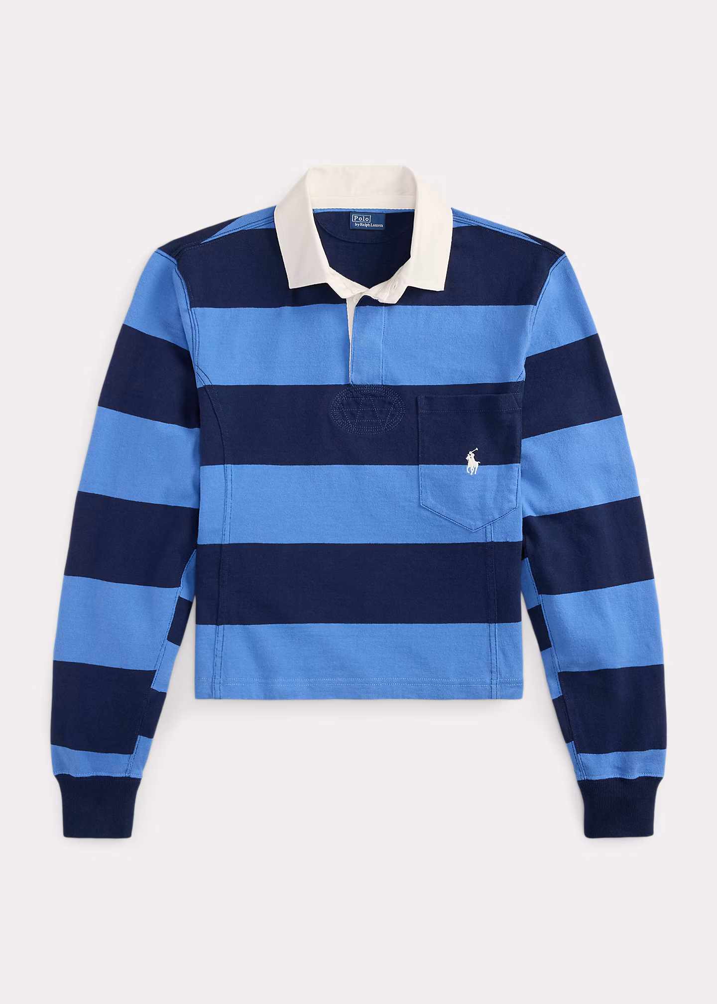 Geformtes Rugbyhemd aus Jersey - RALPH LAUREN OUTLET