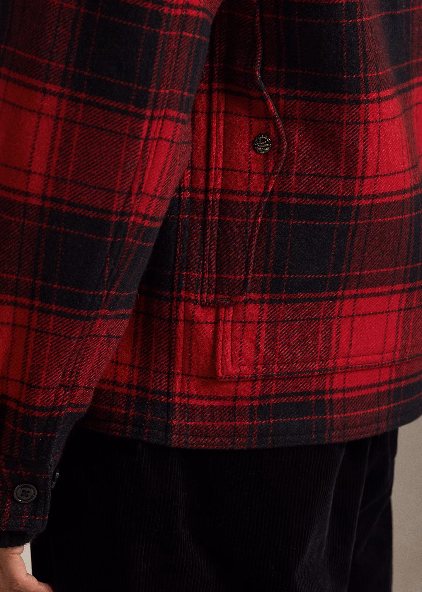 Wolljacke Nichols mit Karomuster - RALPH LAUREN OUTLET