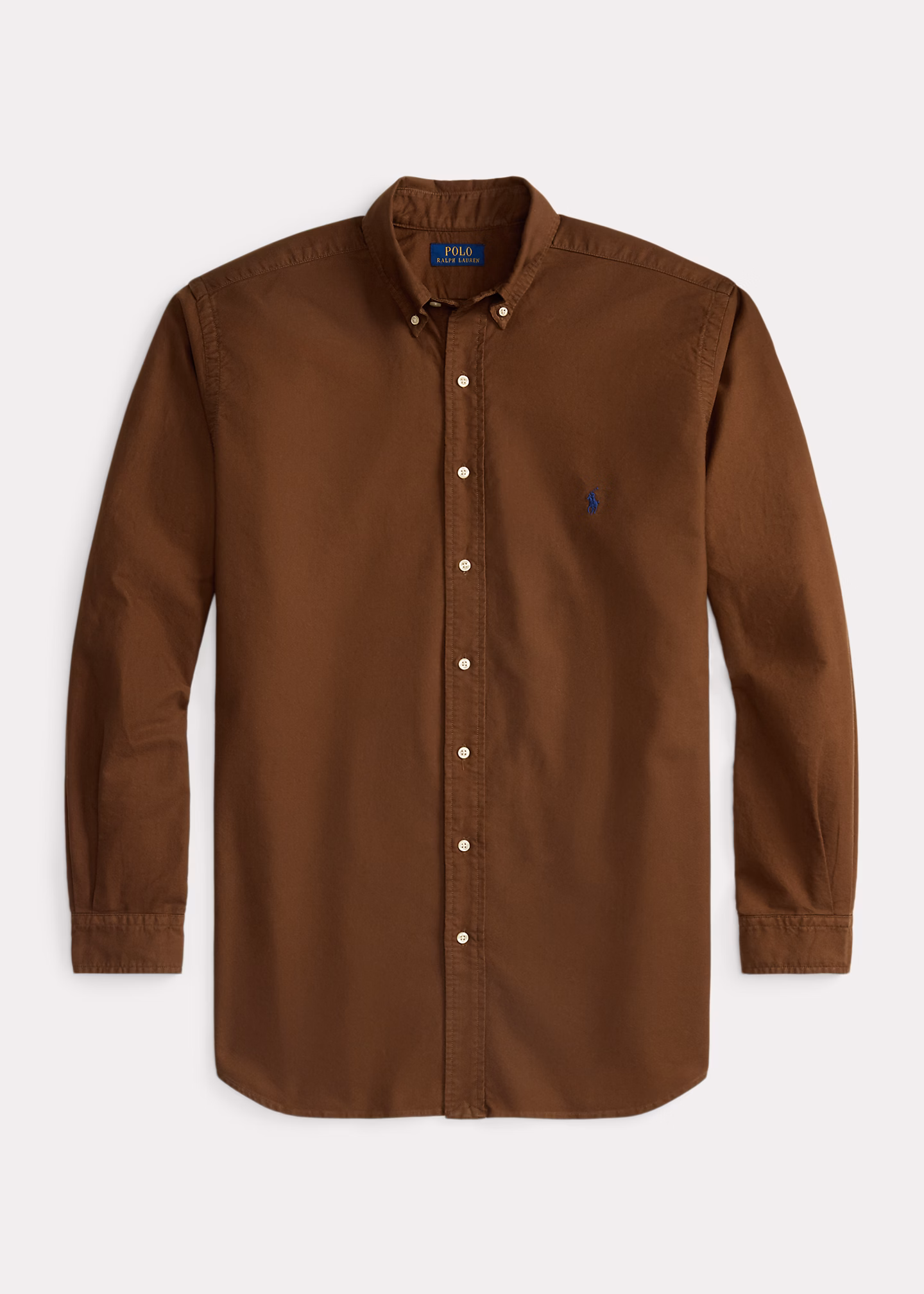 Konfektioniert gefärbtes Oxfordhemd - RALPH LAUREN OUTLET