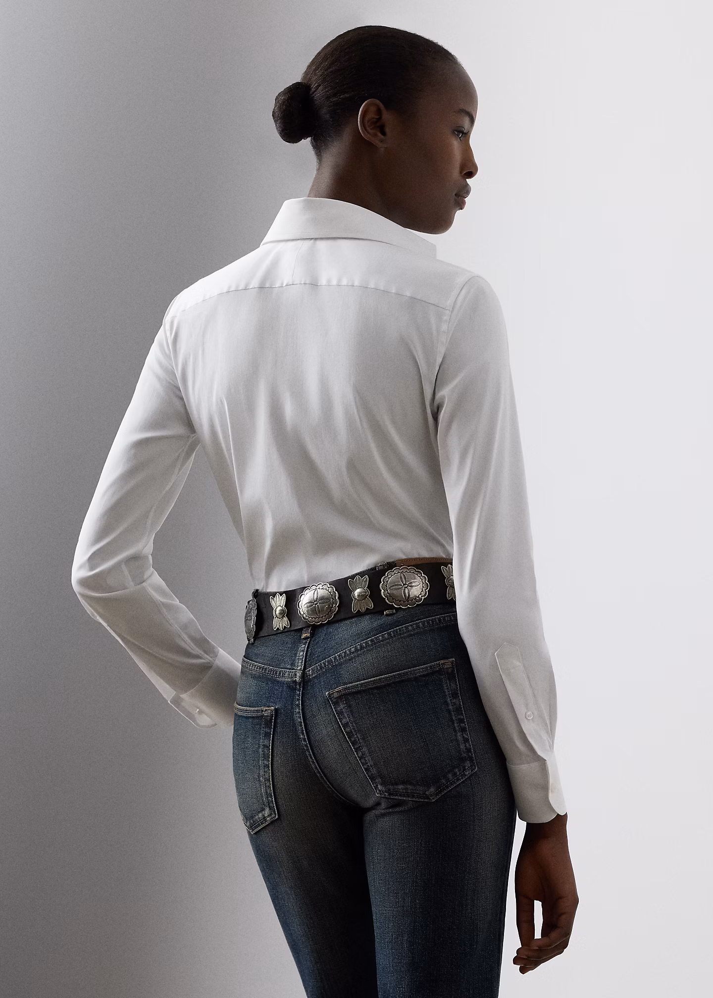 Slim-Fit Stretchpopeline-Hemd Charmain - RALPH LAUREN OUTLET