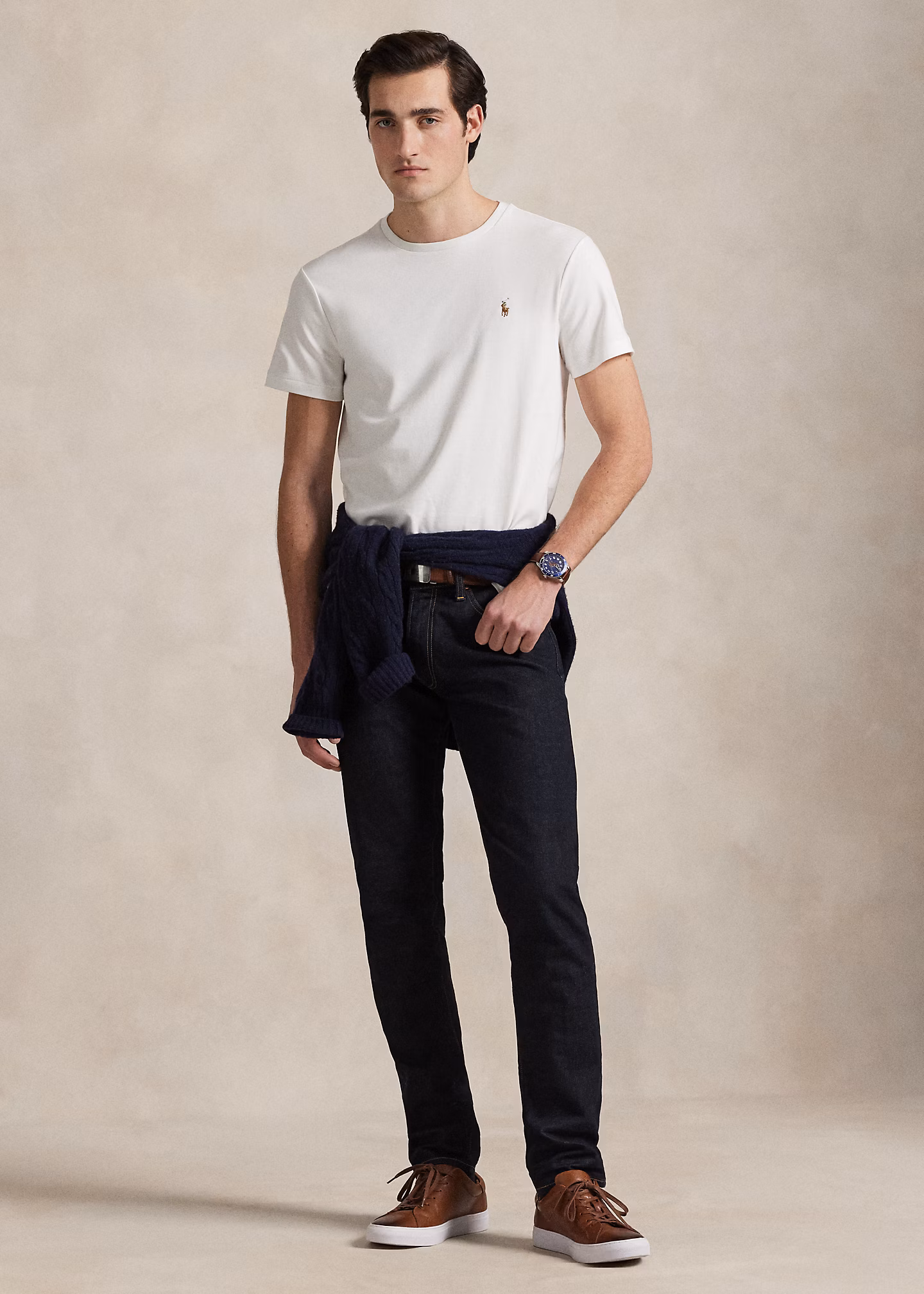 Weiches Custom-Slim-Fit T-Shirt - RALPH LAUREN OUTLET