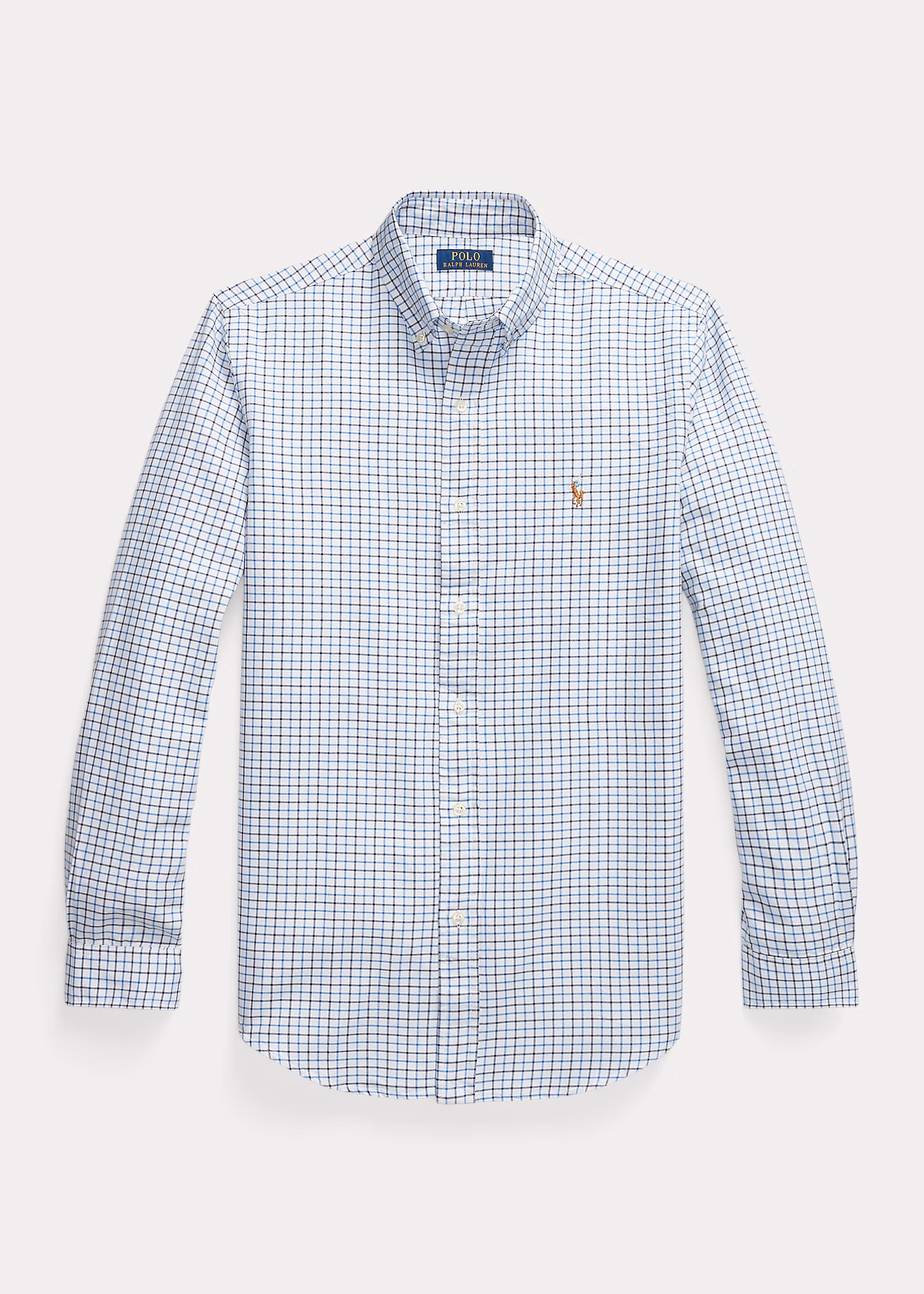 Custom-Fit Tattersall-Oxfordhemd - RALPH LAUREN OUTLET