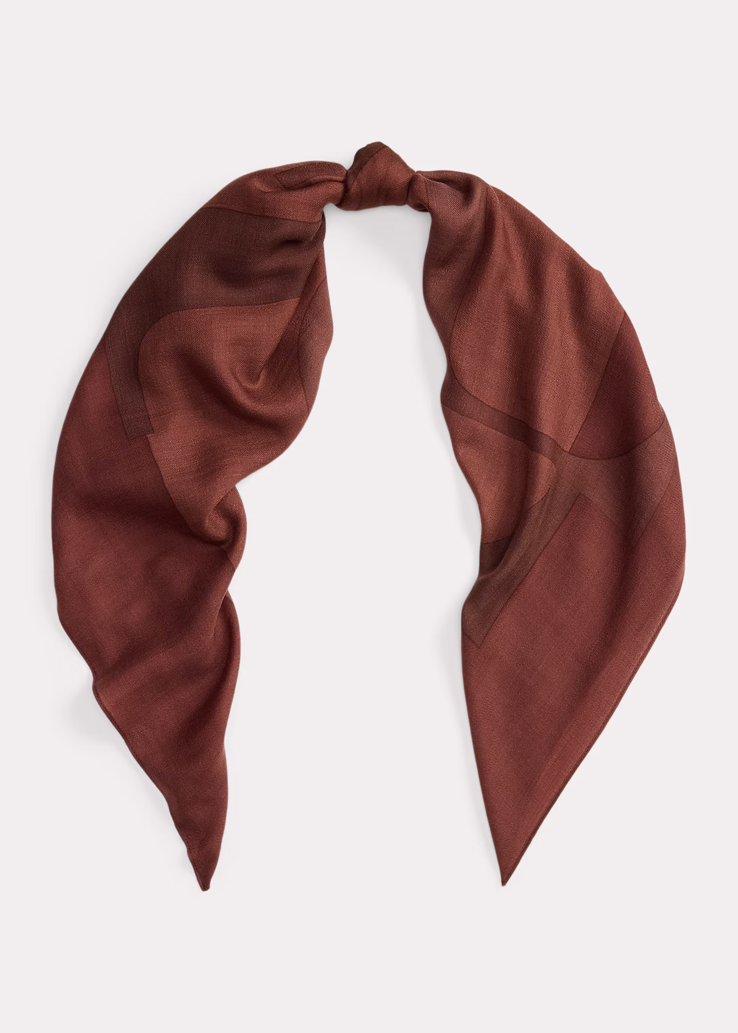 Jacquardtuch aus Wolle und Seide - RALPH LAUREN OUTLET