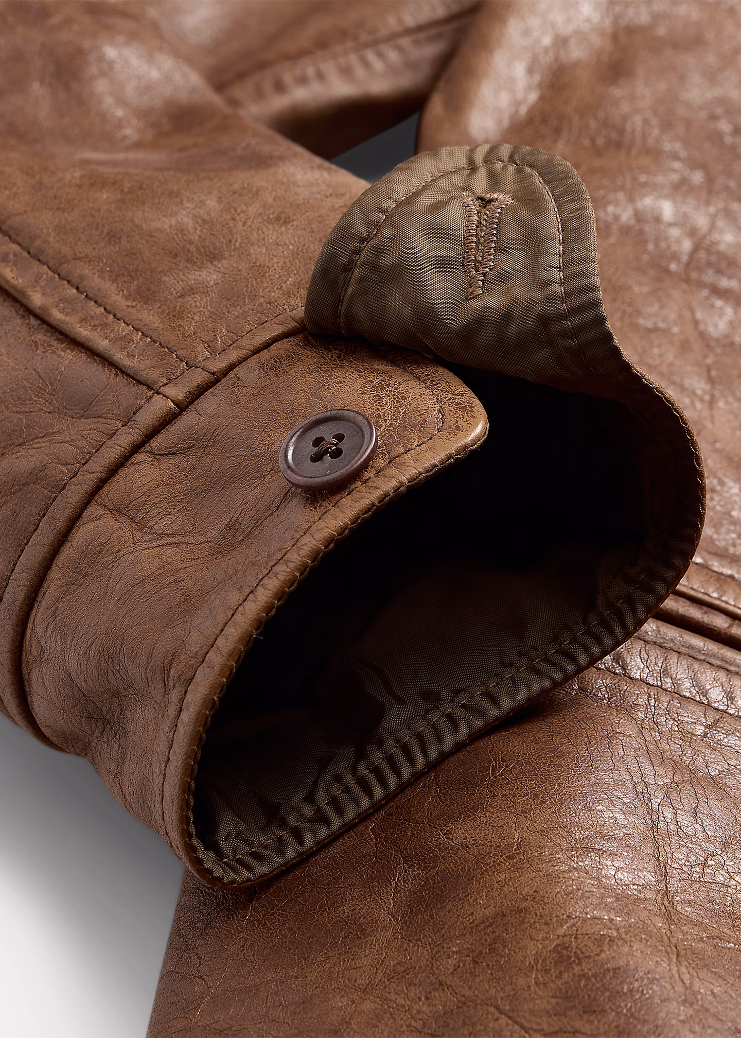 3/4-Jacke aus Leder - RALPH LAUREN OUTLET