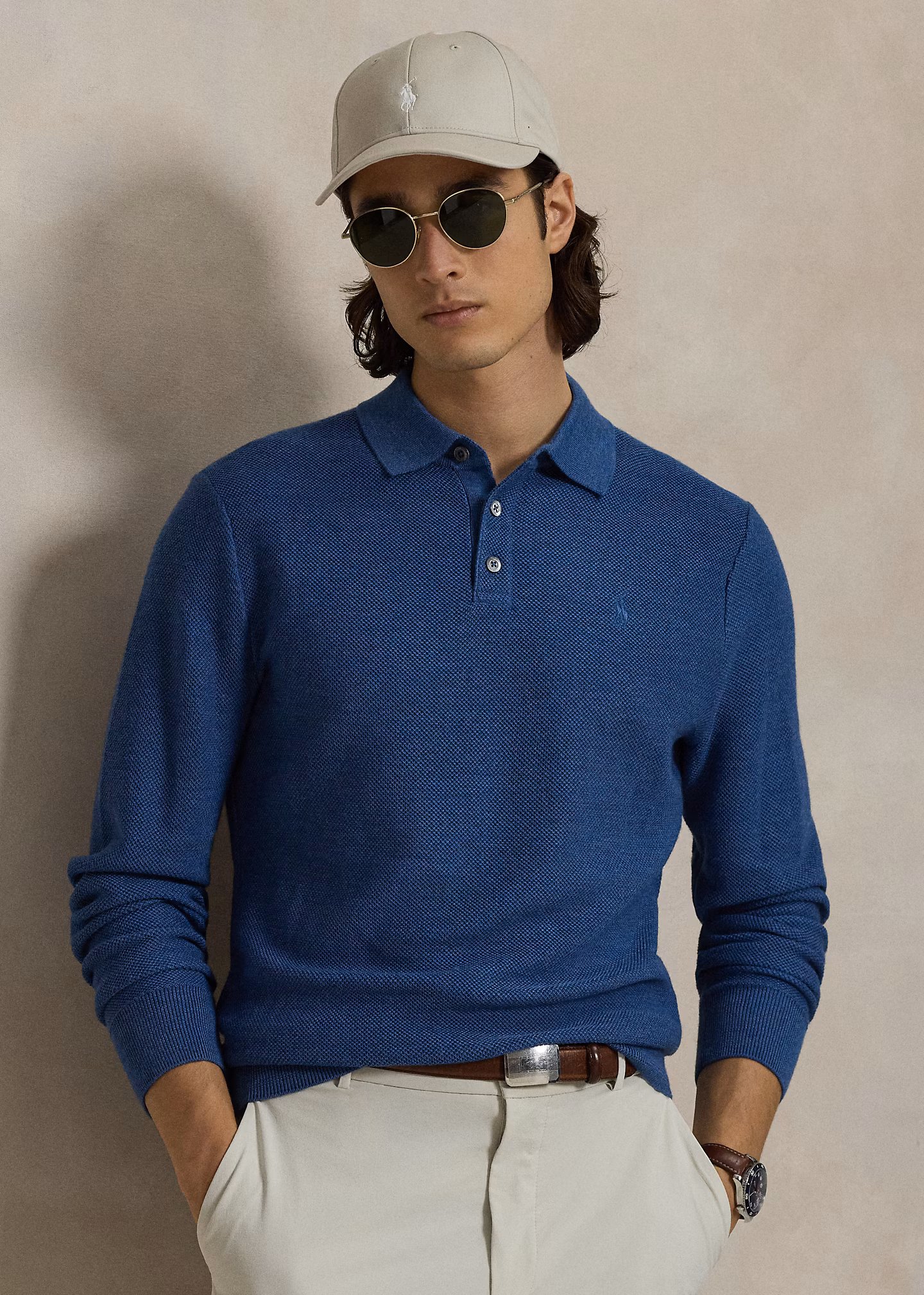 Performance-Pullover mit Polokragen - RALPH LAUREN OUTLET