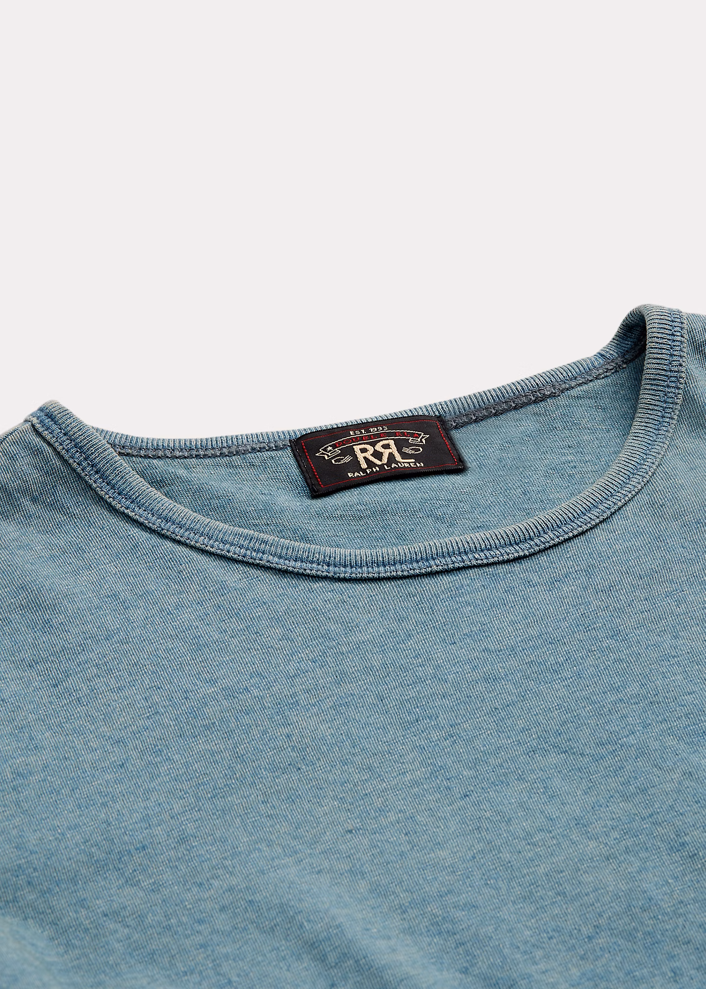 T-Shirt aus Baumwolle und Leinen - RALPH LAUREN OUTLET