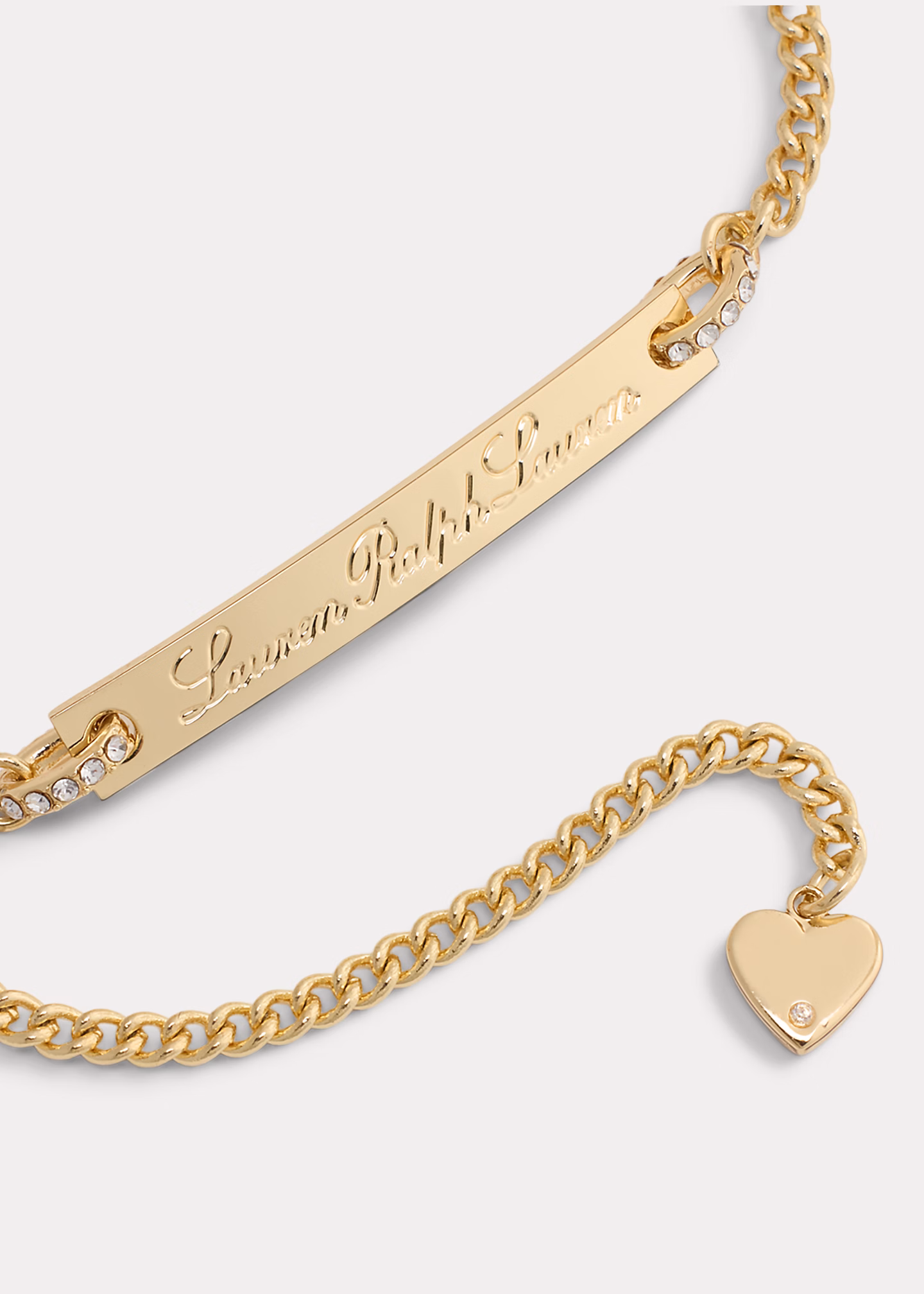 Vergoldetes Flex-Armband mit Logo-Balken - RALPH LAUREN OUTLET