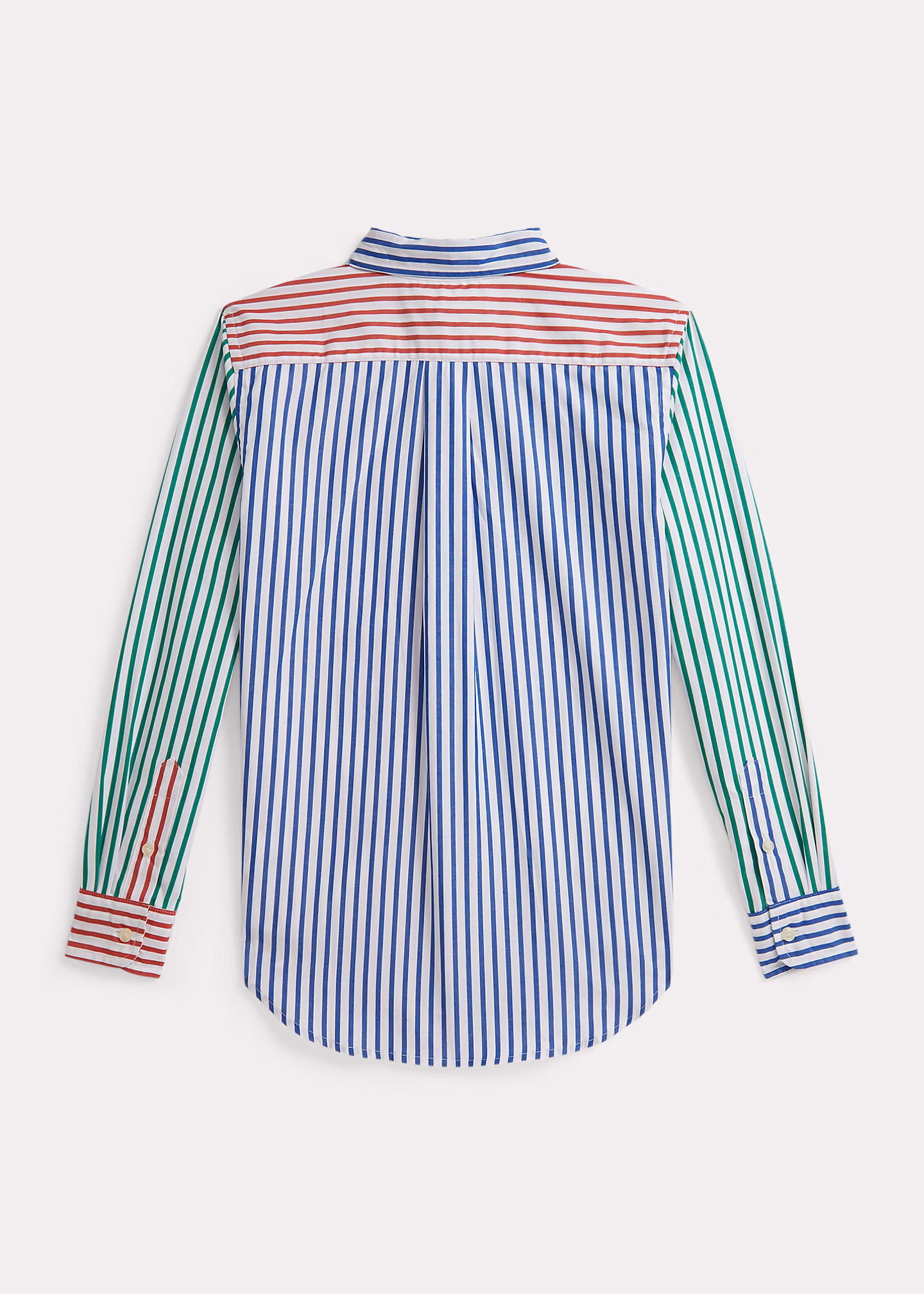 Gestreiftes Freizeithemd aus Popeline - RALPH LAUREN OUTLET