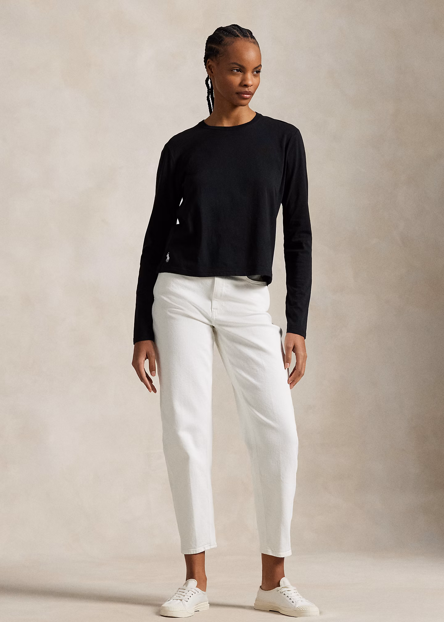 Curved-Tapered-Fit Jeans - RALPH LAUREN OUTLET