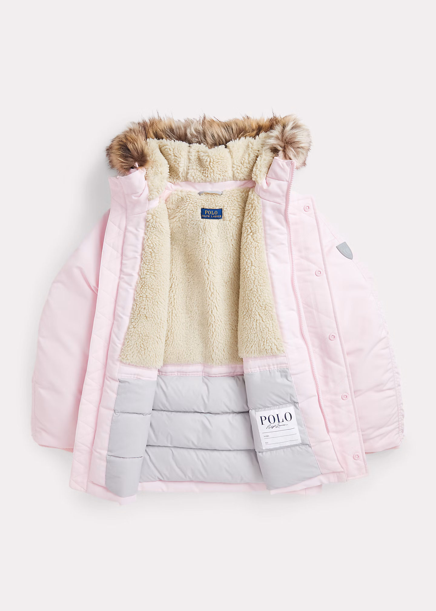 Daunenparka mit Kunstpelzbesatz - RALPH LAUREN OUTLET