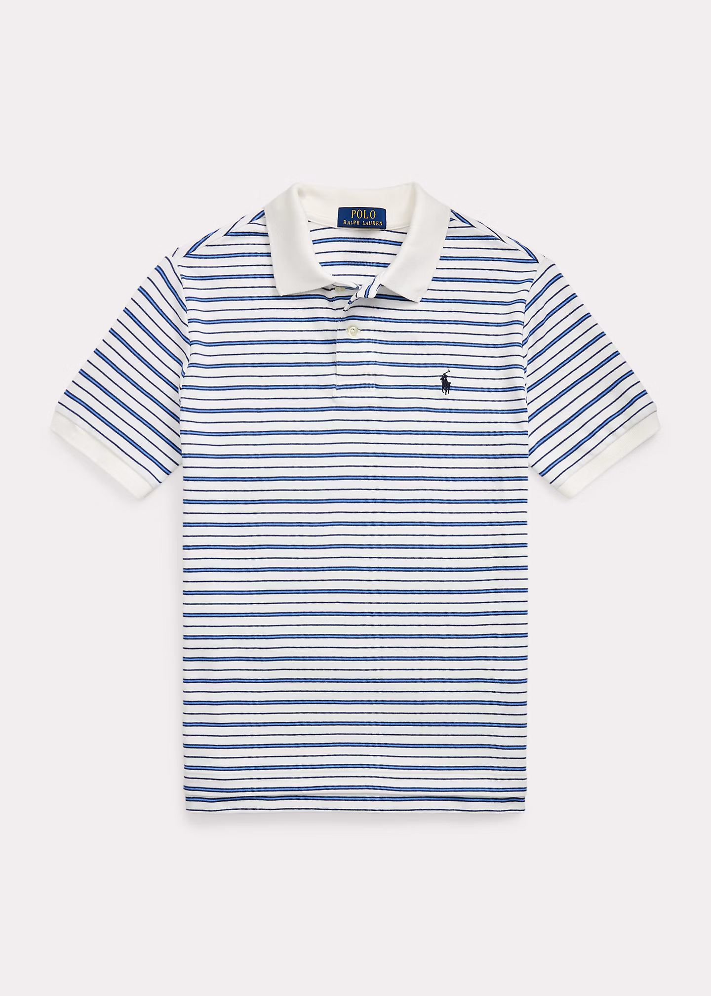 Gestreiftes Poloshirt aus Baumwolle - RALPH LAUREN OUTLET