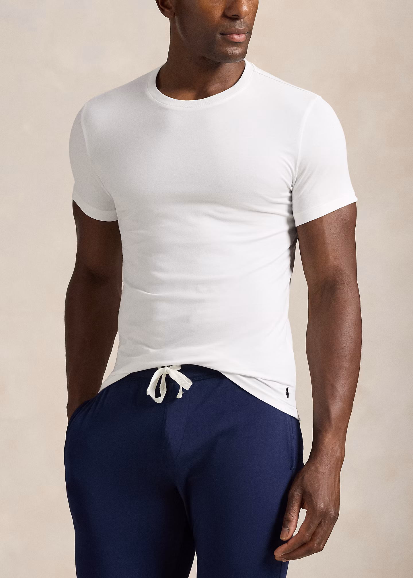 2er-Pack klassische Rundhals-Unterhemden - RALPH LAUREN OUTLET