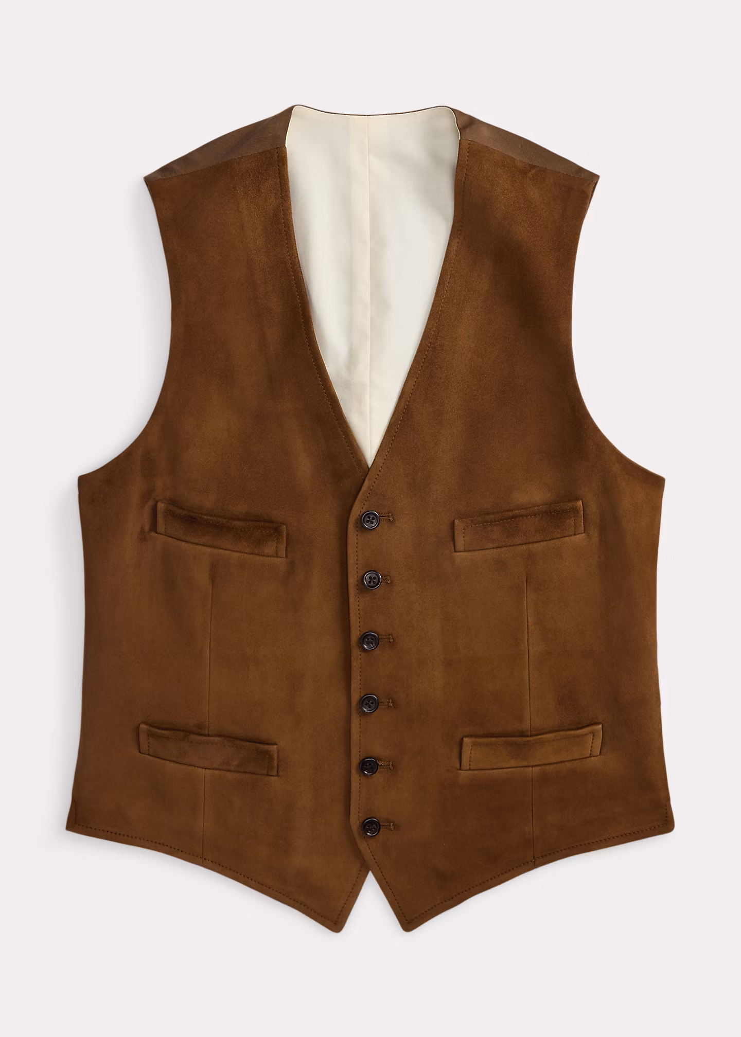 Weste aus Wildleder - RALPH LAUREN OUTLET