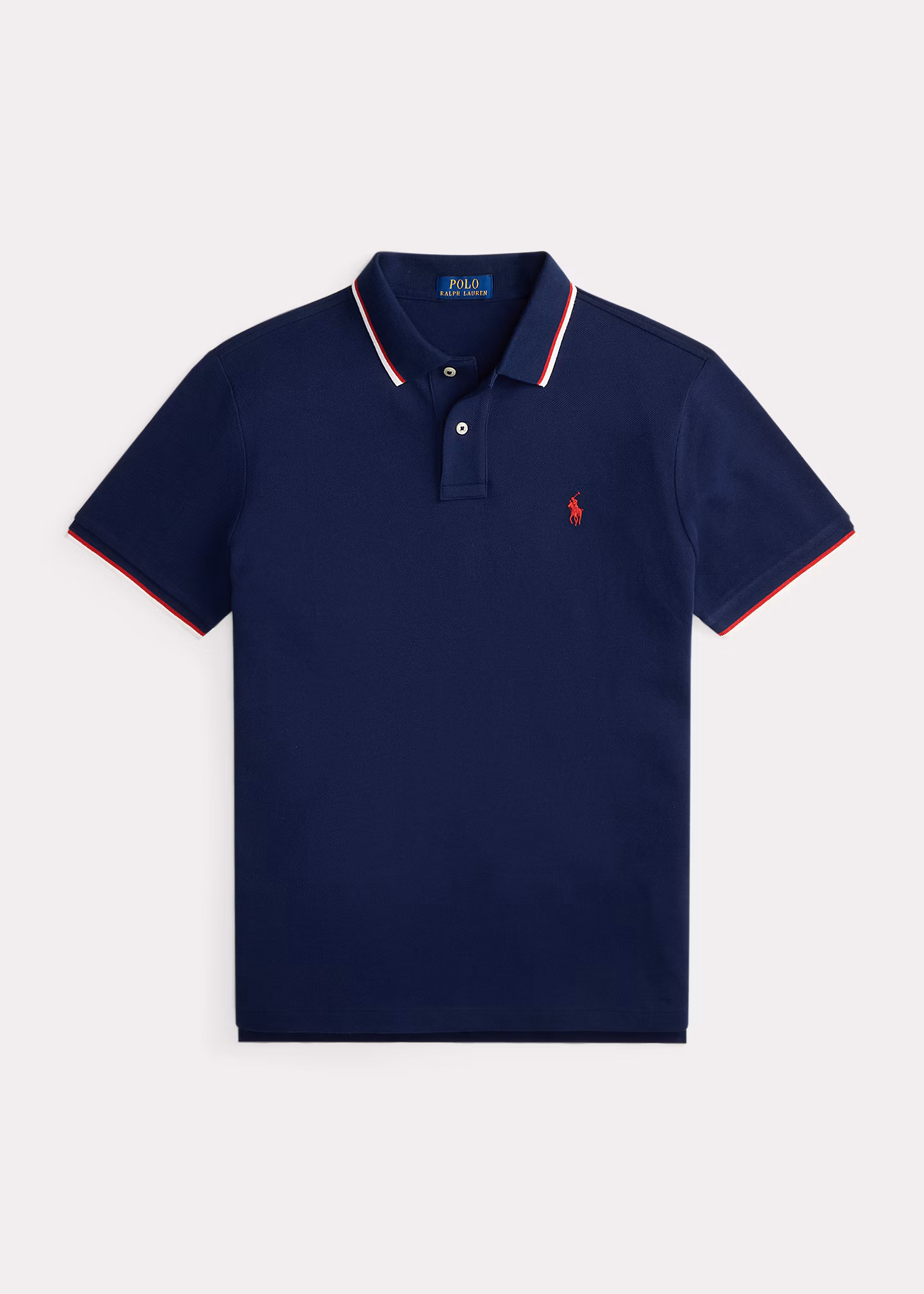 Custom-Slim-Fit Piqué-Poloshirt - RALPH LAUREN OUTLET