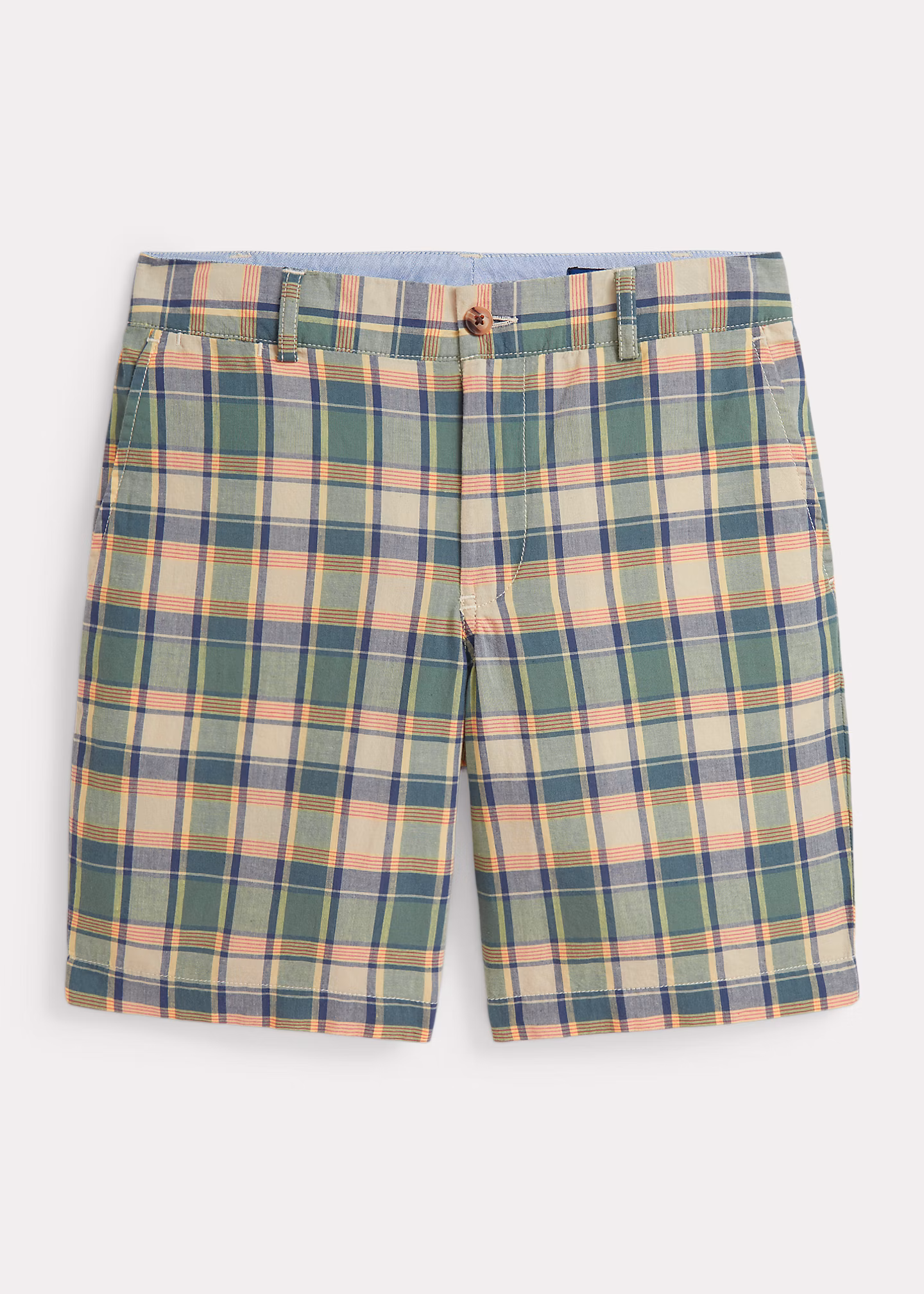 Shorts Bedford aus Baumwollmadras - RALPH LAUREN OUTLET
