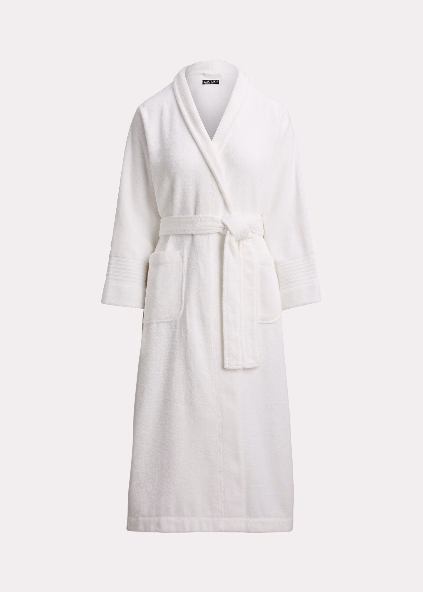 Bademantel aus Baumwollfrottee - RALPH LAUREN OUTLET