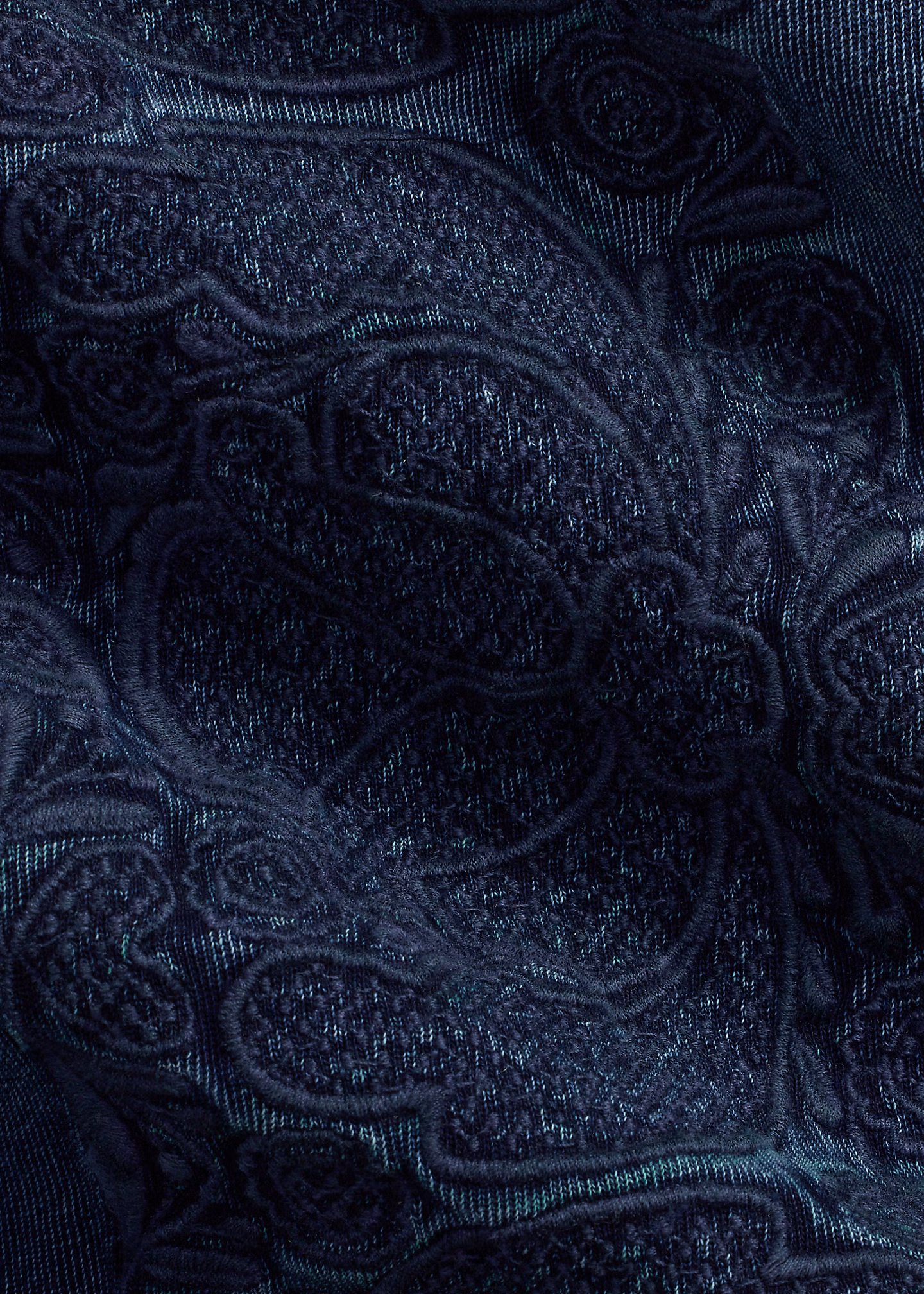 Bestickter Staubmantel aus Jersey - RALPH LAUREN OUTLET