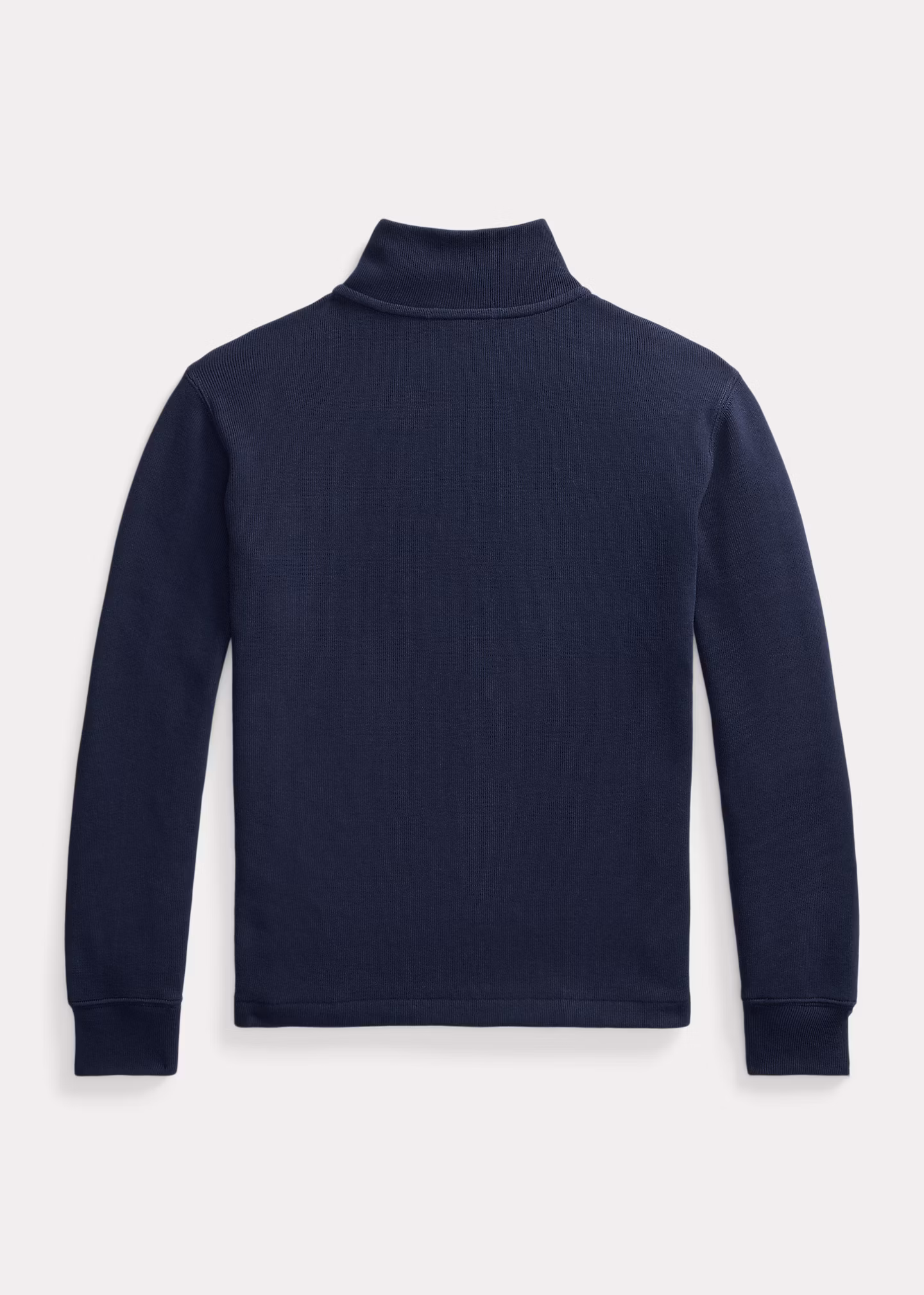 Gerippter Pullover mit Reißverschluss - RALPH LAUREN OUTLET