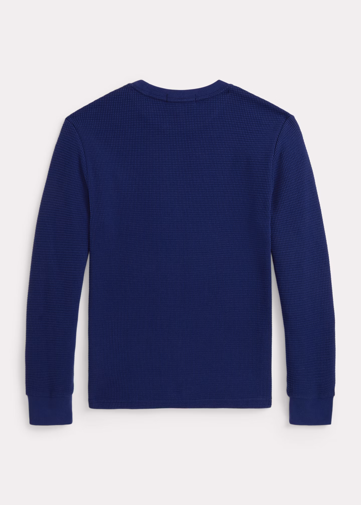 Langärmliges Waffelpiqué-T-Shirt - RALPH LAUREN OUTLET