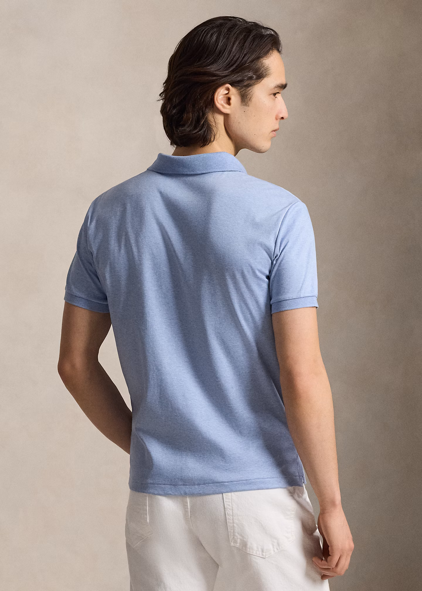 Custom-Slim-Fit Baumwoll-Poloshirt - RALPH LAUREN OUTLET