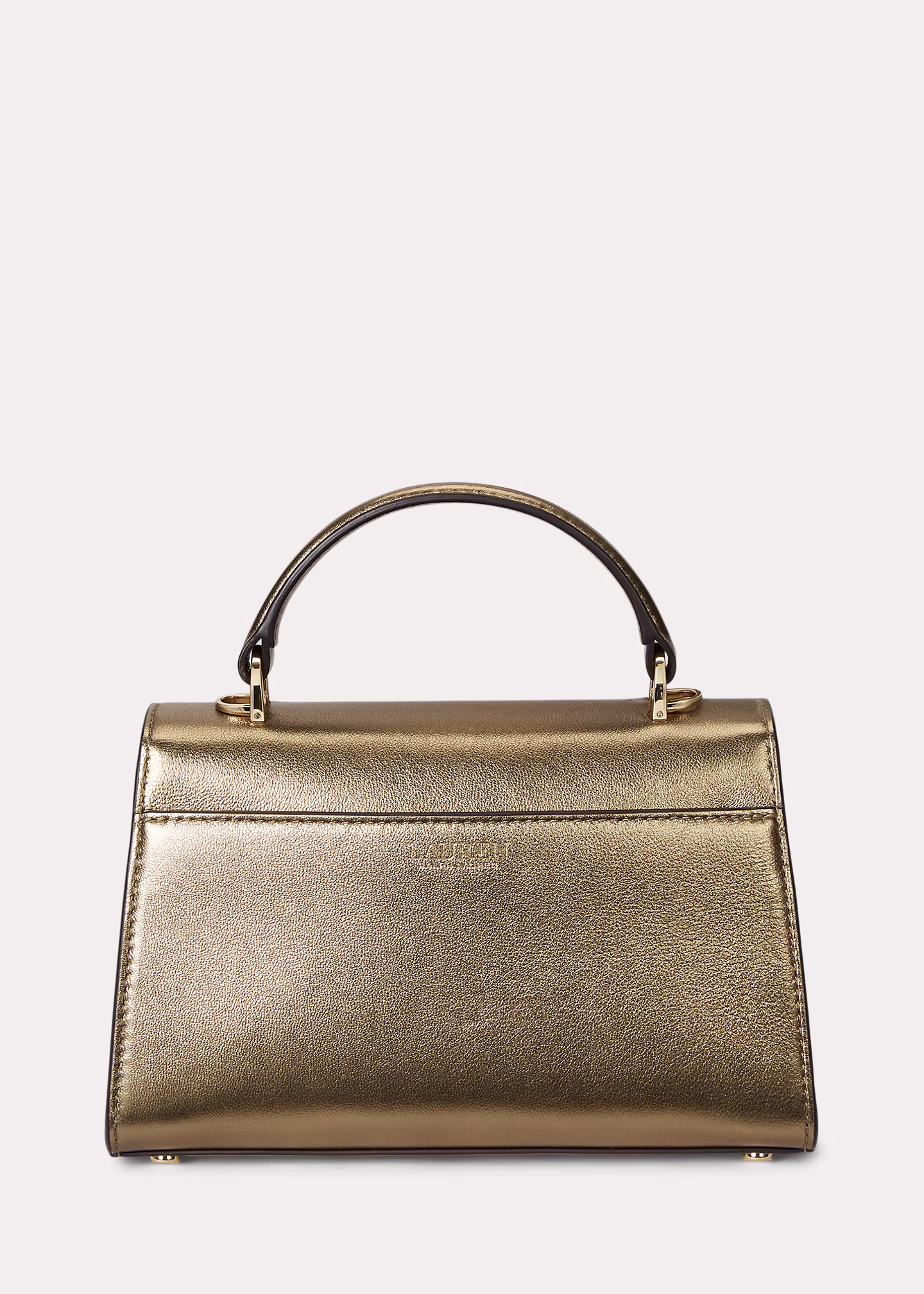 Umhängetasche Farrah aus Metallic-Leder - RALPH LAUREN OUTLET