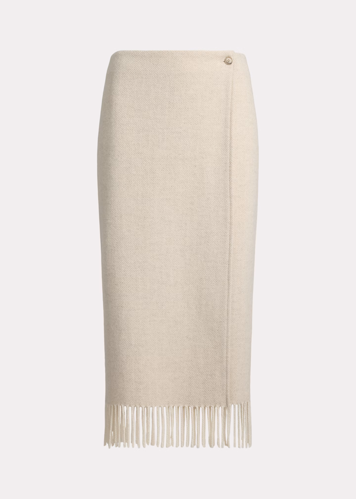 Fischgrat-Wickelrock mit Fransen - RALPH LAUREN OUTLET