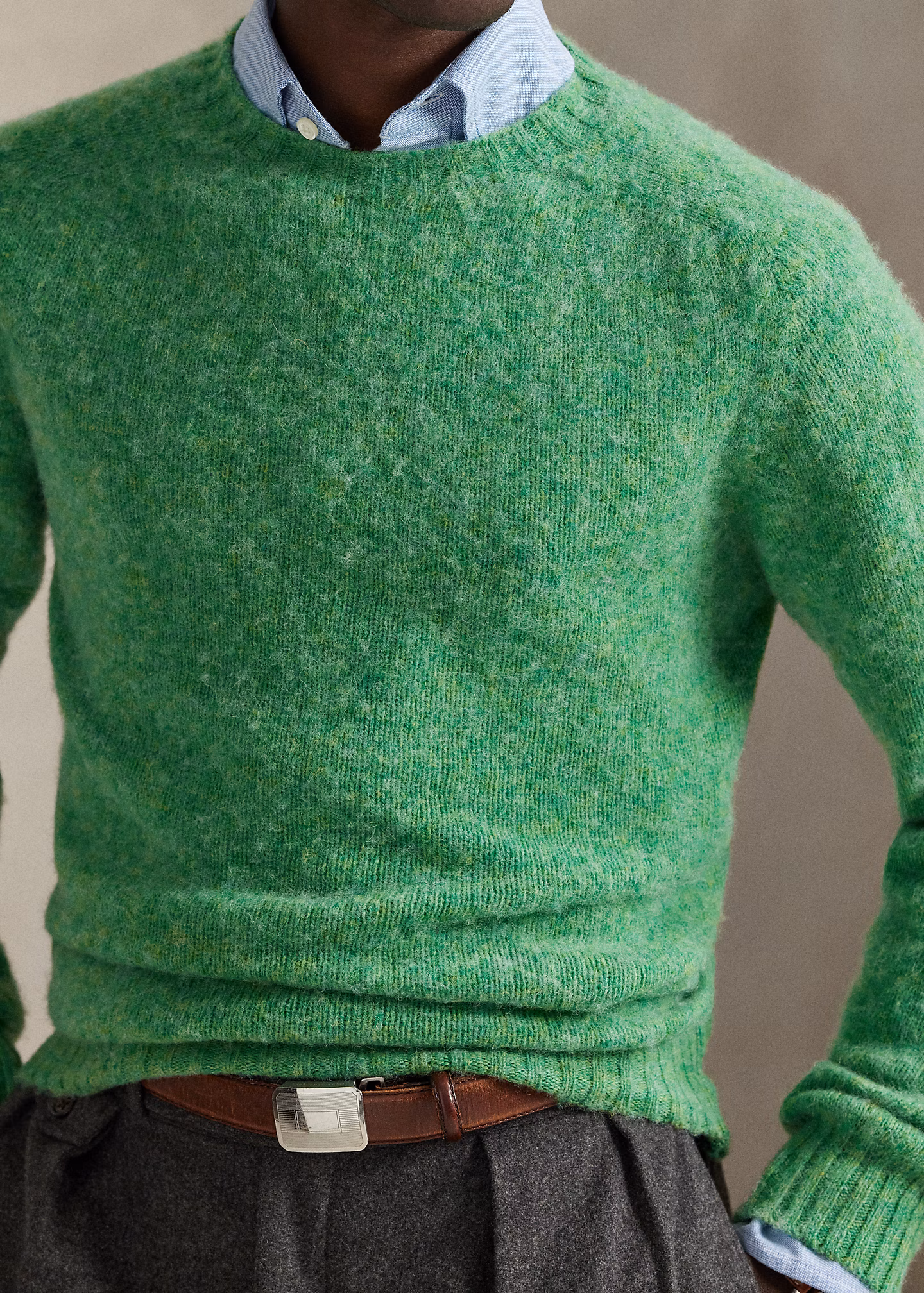 Wollpullover mit Rundhalsausschnitt - RALPH LAUREN OUTLET