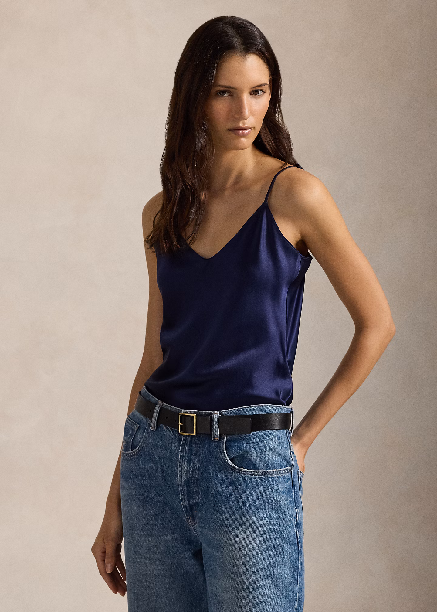 Ärmelloses Seidenoberteil - RALPH LAUREN OUTLET