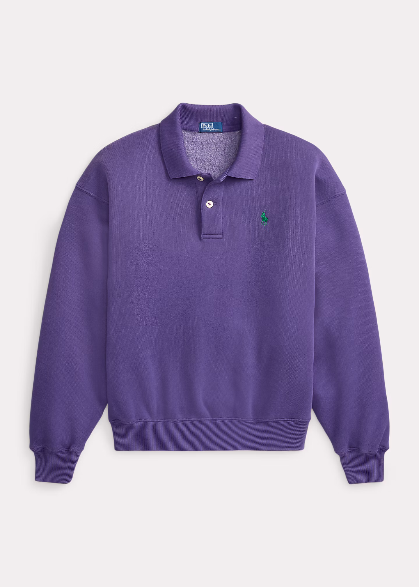Fleecepullover mit Polokragen - RALPH LAUREN OUTLET